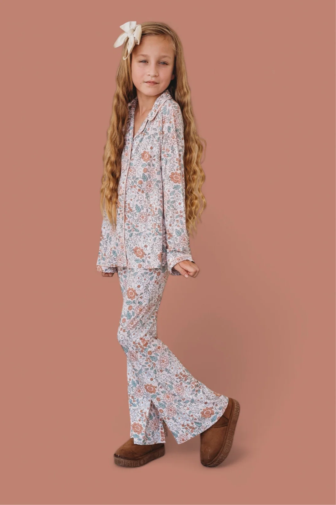 AUTUMN BLOSSOM DREAM GIRL'S FLARE SET - Image 10