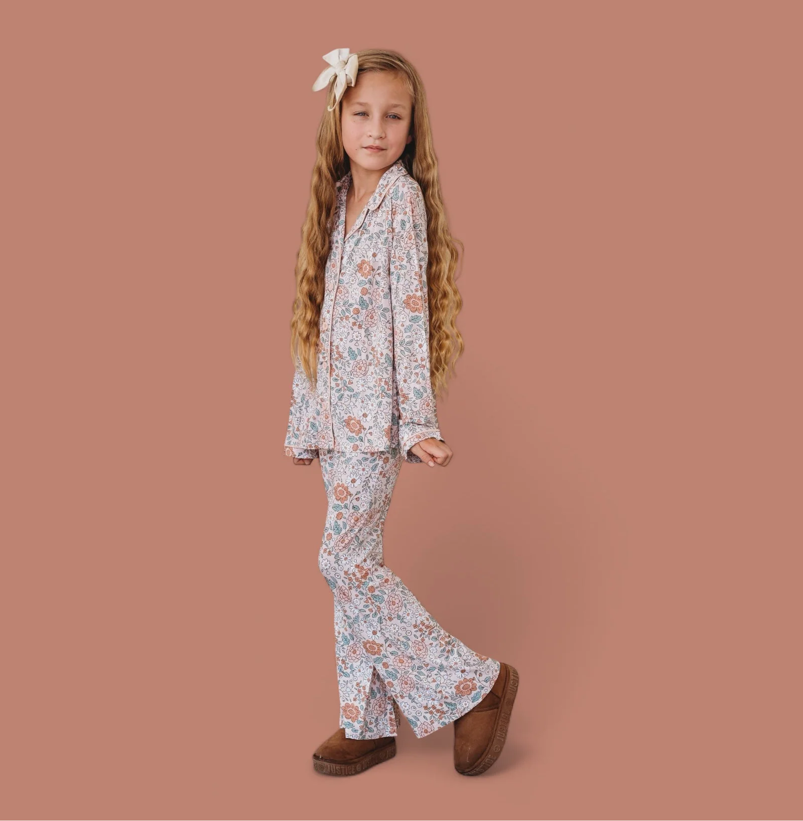 AUTUMN BLOSSOM DREAM GIRL'S FLARE SET - Image 12