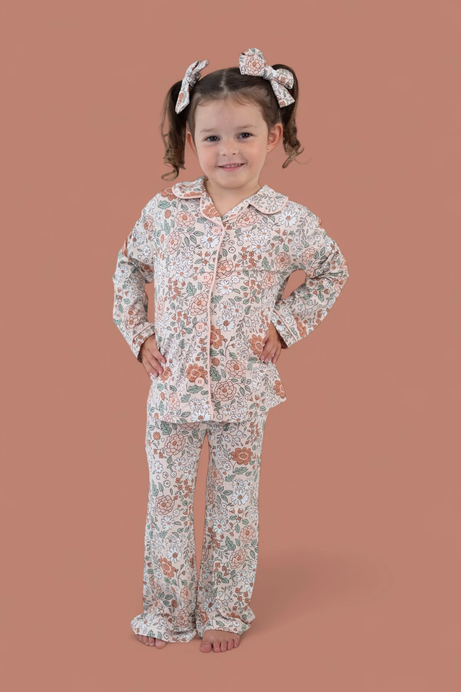 AUTUMN BLOSSOM DREAM GIRL'S FLARE SET - Image 4