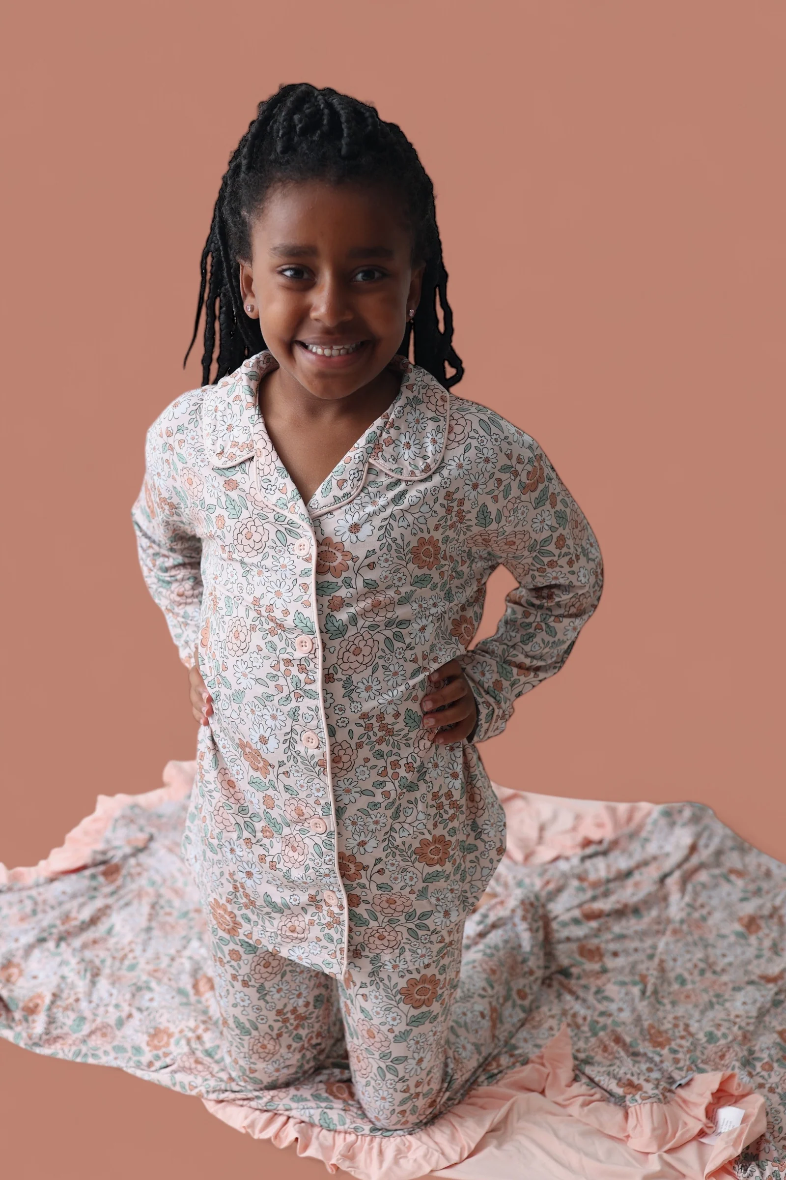 AUTUMN BLOSSOM DREAM GIRL'S FLARE SET - Image 7
