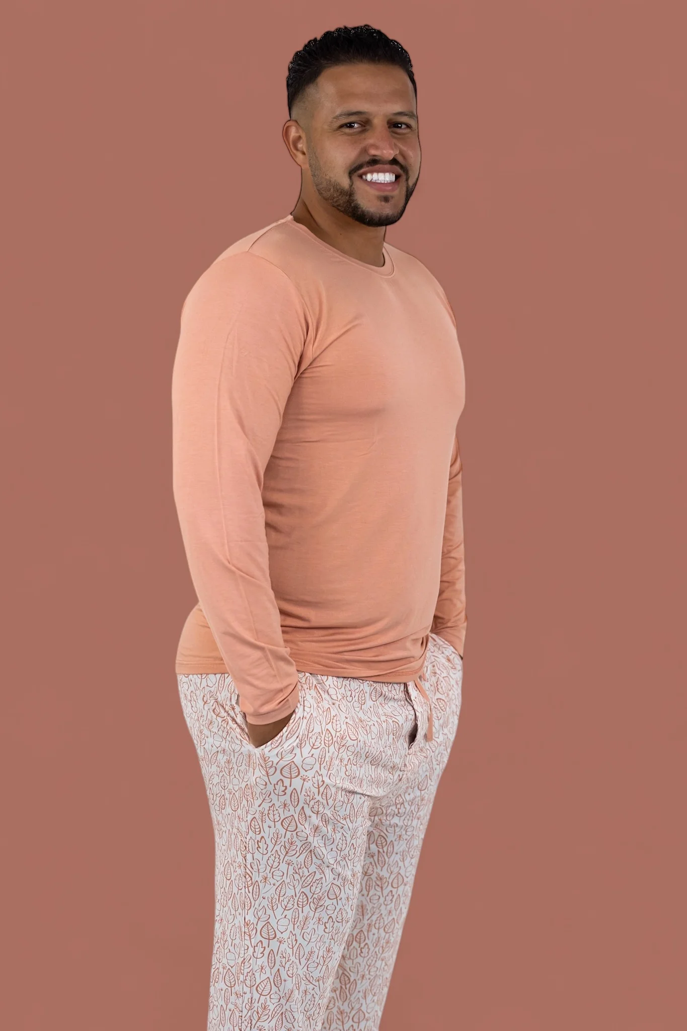 AUTUMN LEAVES DREAM MEN'S TOP - Image 10