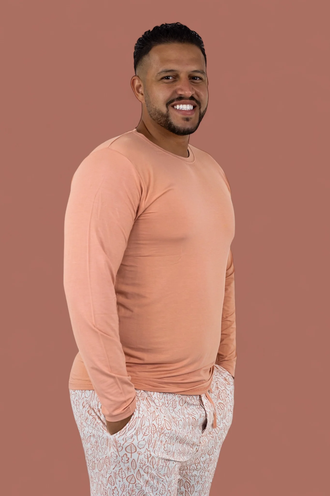 AUTUMN LEAVES DREAM MEN'S TOP - Image 9