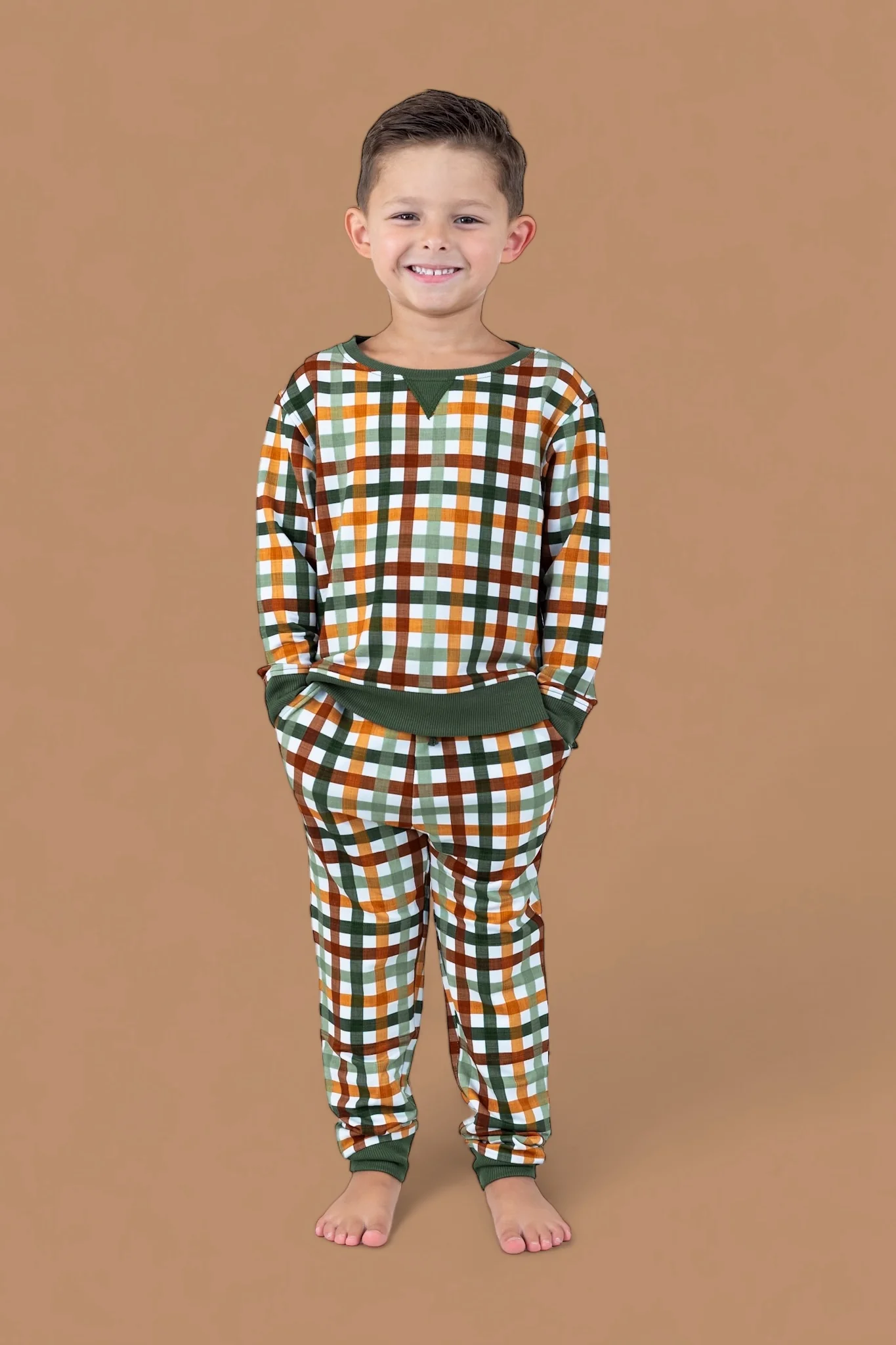 AUTUMN PLAID DREAM JOGGER - Image 10