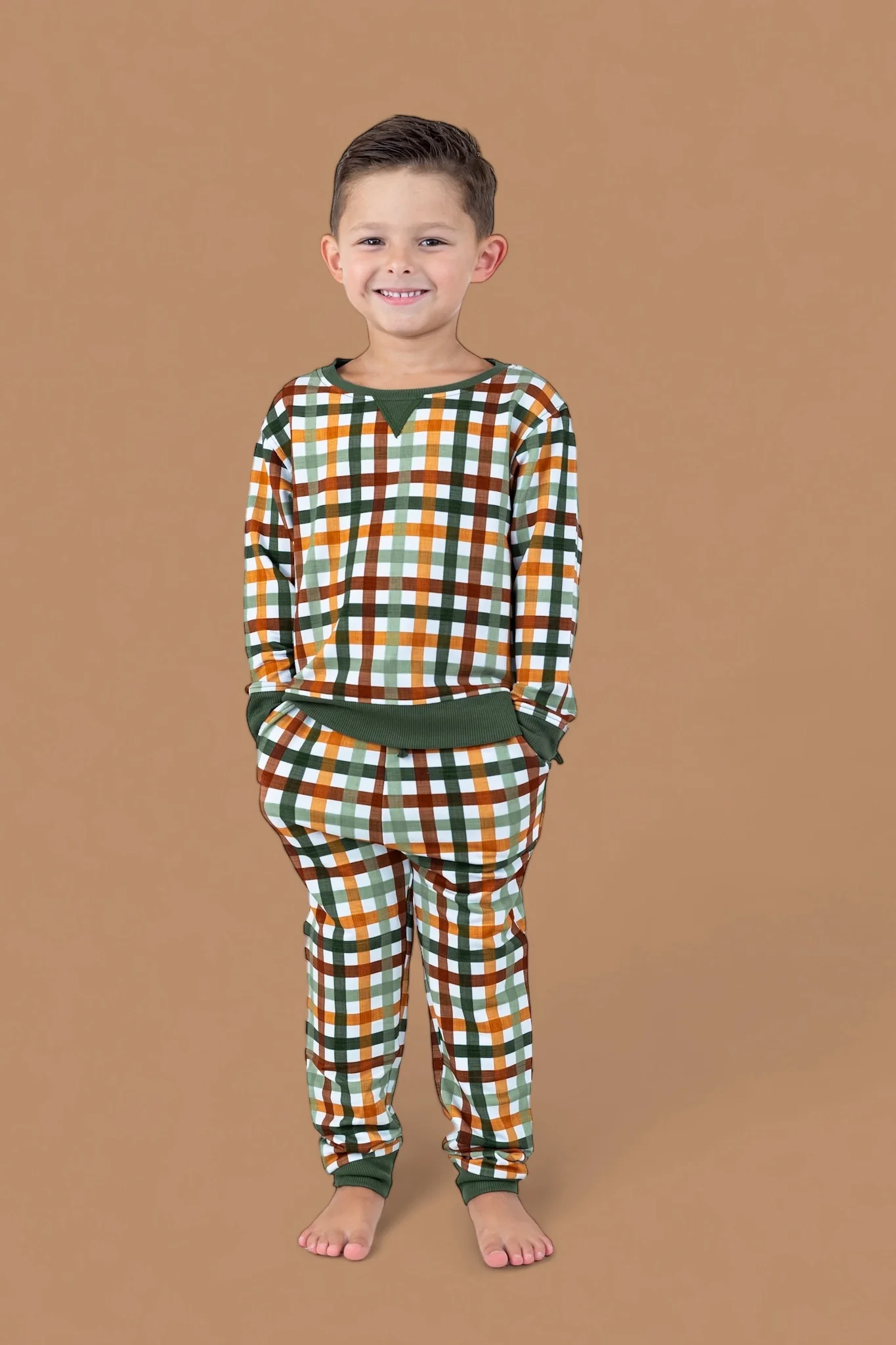 AUTUMN PLAID DREAM JOGGER - Image 11