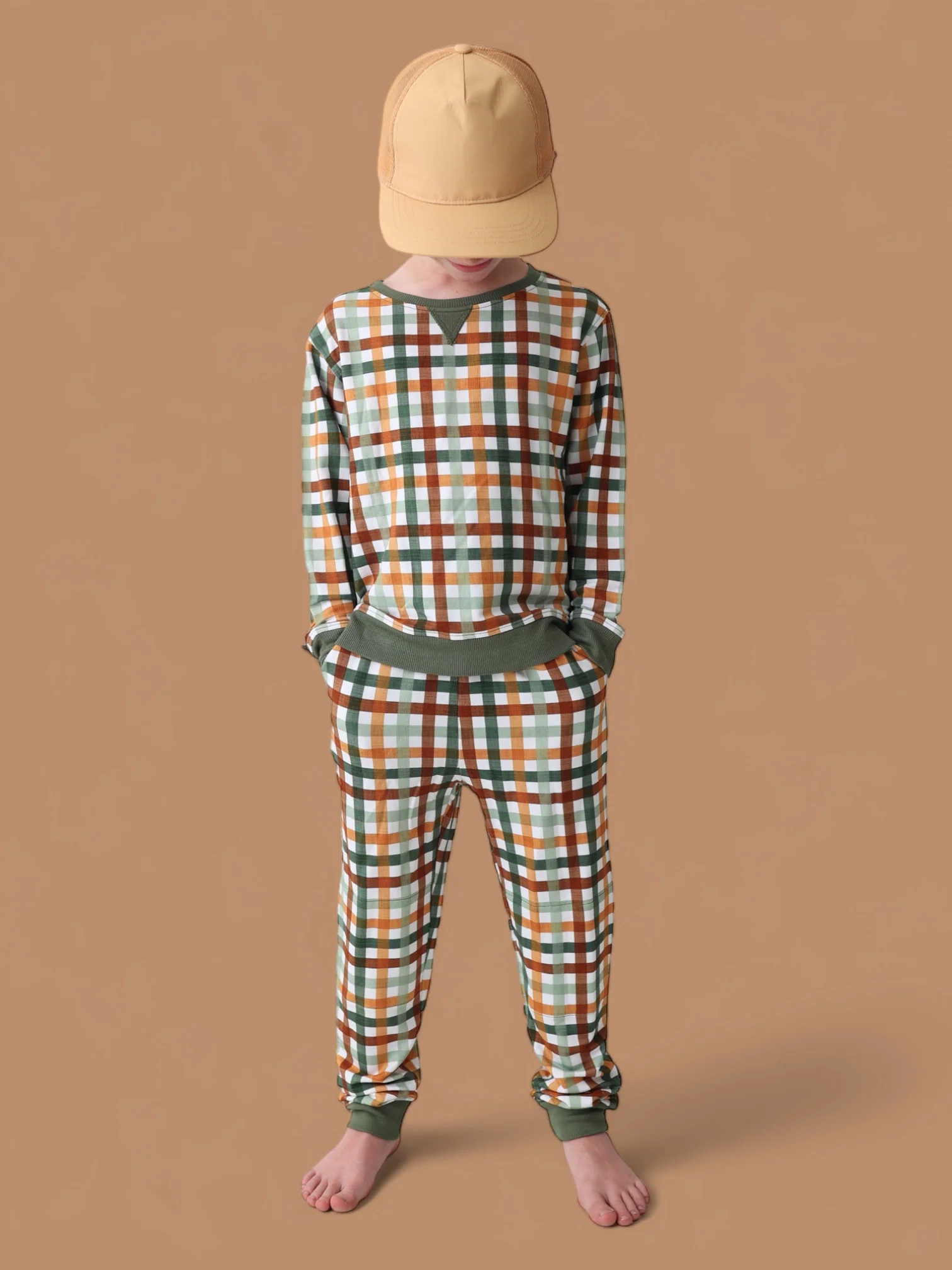 AUTUMN PLAID DREAM JOGGER - Image 3