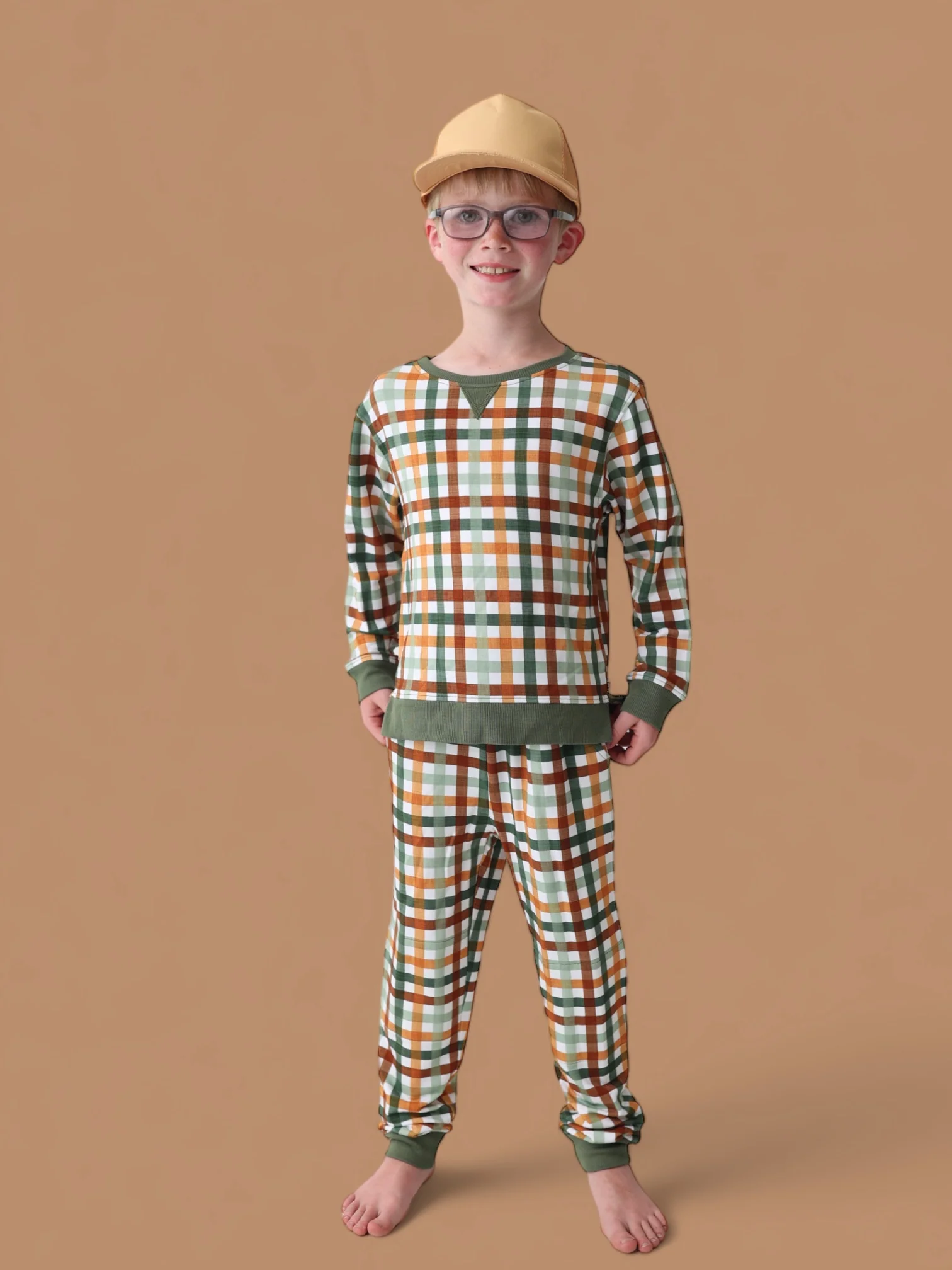 AUTUMN PLAID DREAM JOGGER - Image 5