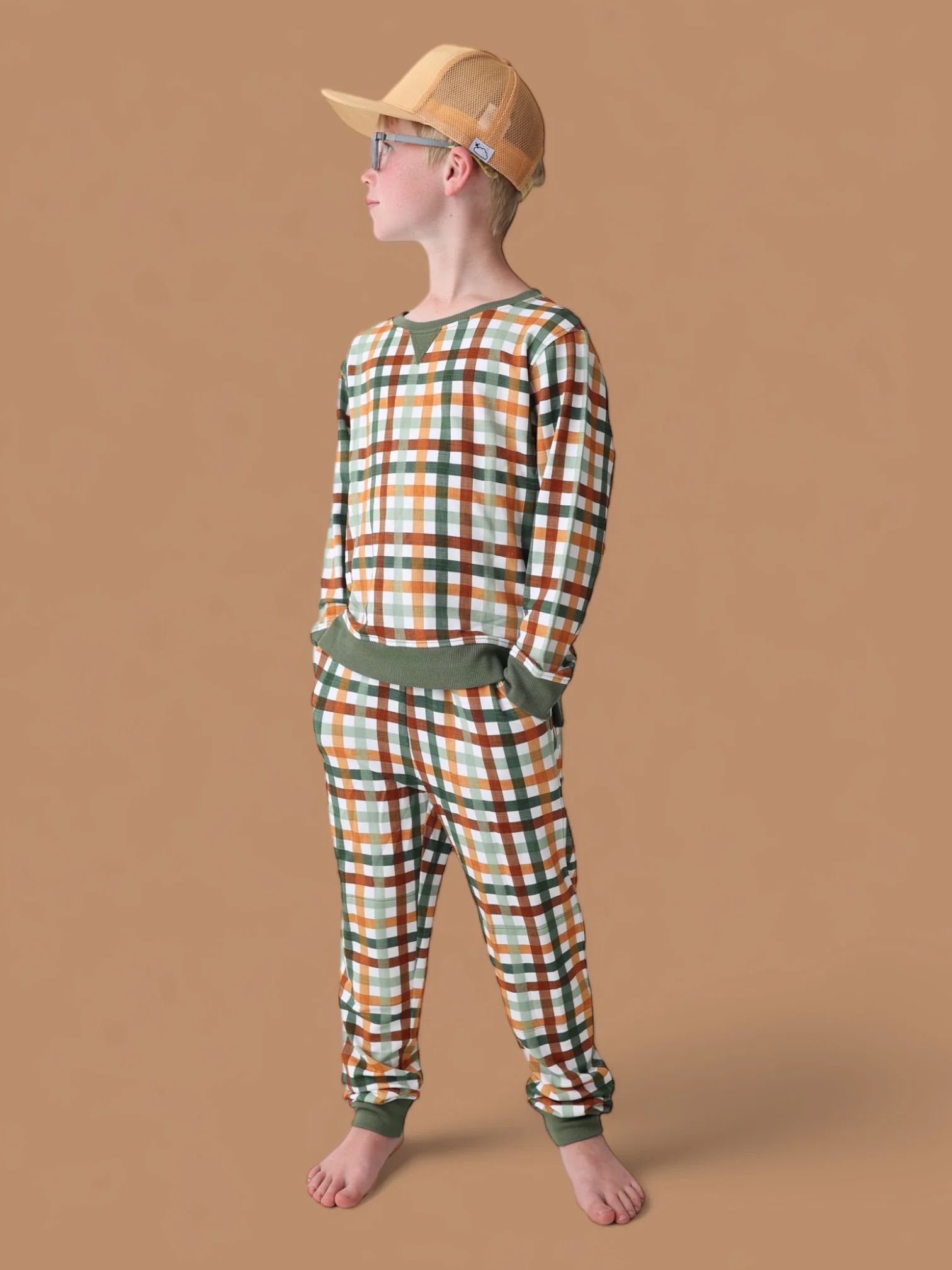 AUTUMN PLAID DREAM JOGGER - Image 6