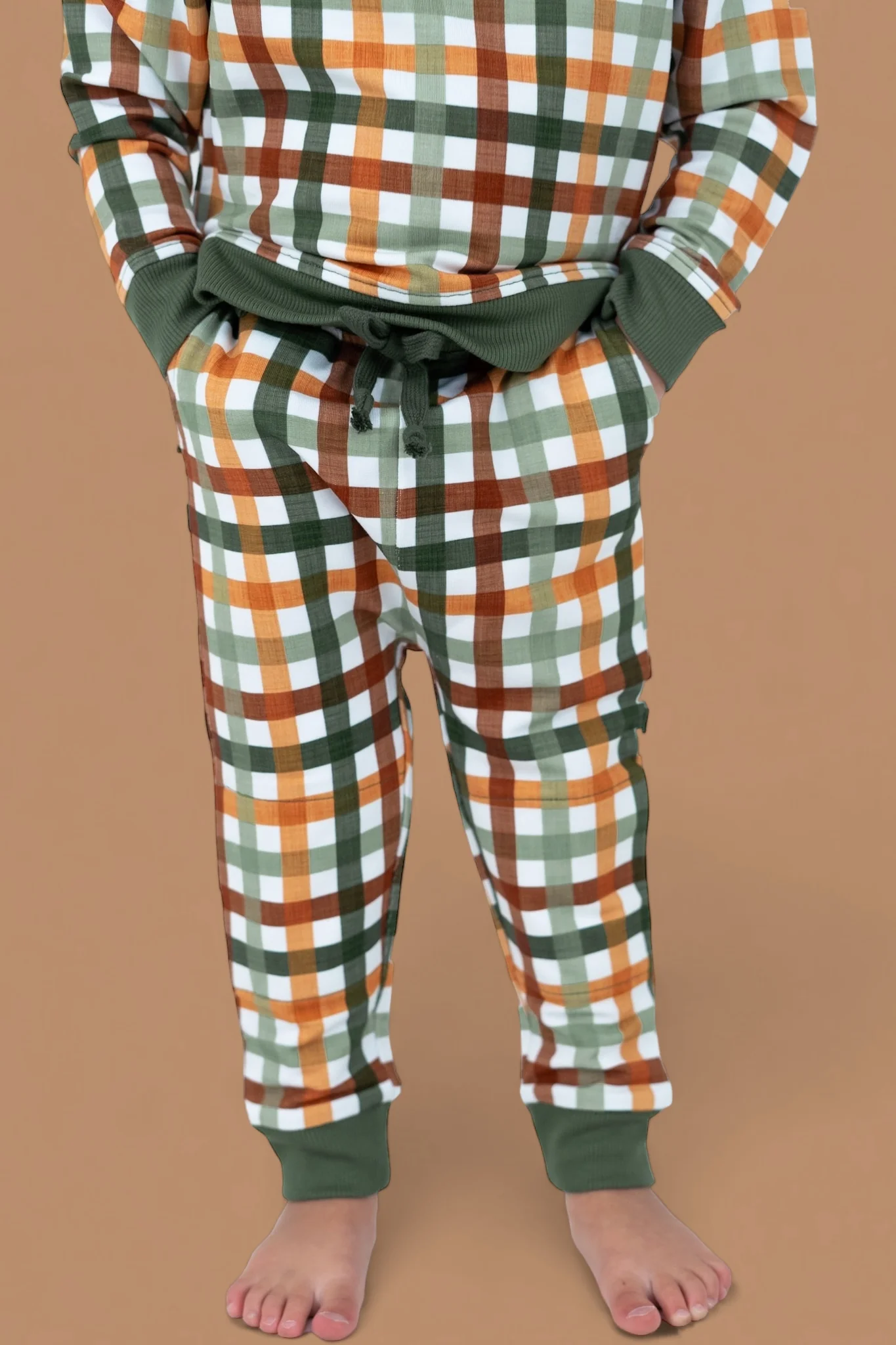AUTUMN PLAID DREAM JOGGER - Image 8