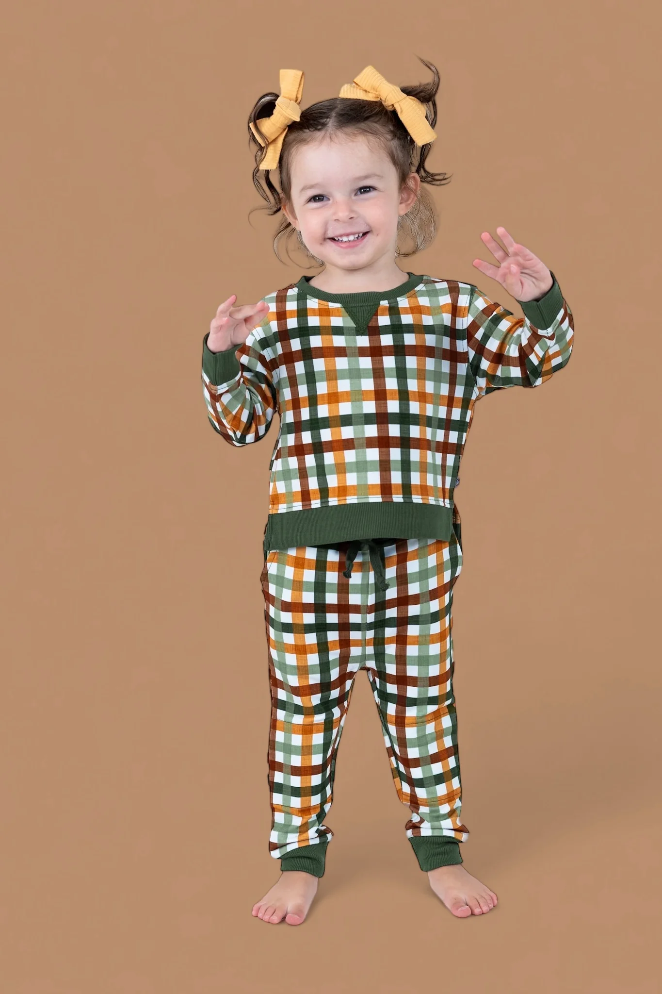AUTUMN PLAID DREAM JOGGER - Image 9