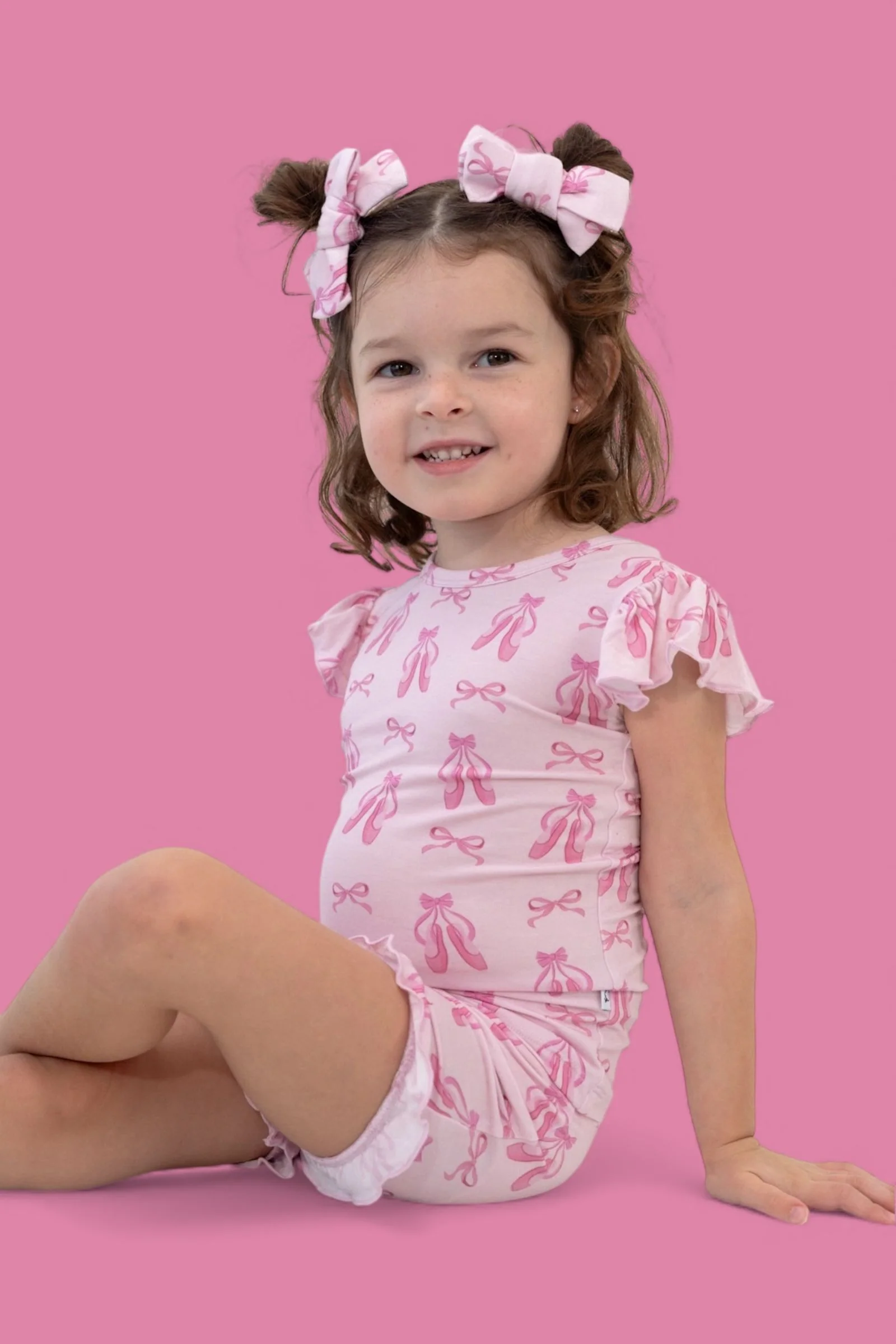 BALLET BOW BLISS DREAM RUFFLE SHORT SET - Image 11