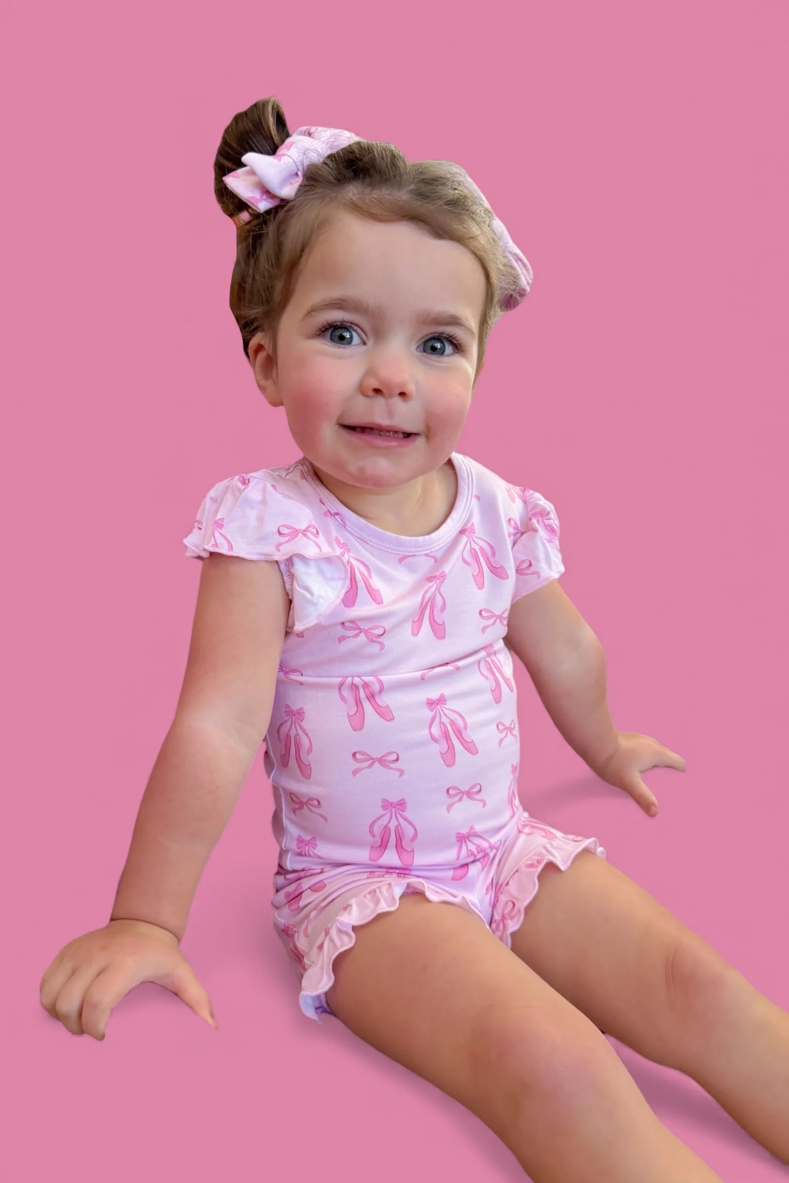 BALLET BOW BLISS DREAM RUFFLE SHORT SET - Image 6