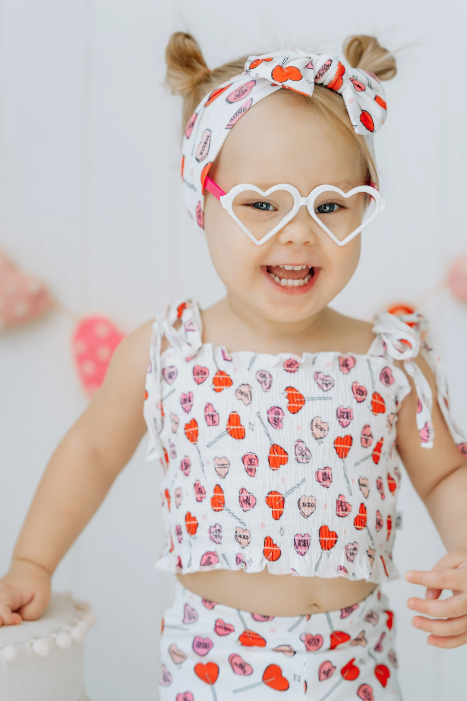 EXCLUSIVE BE MINE DREAM SMOCKED FLARE SET - Image 5