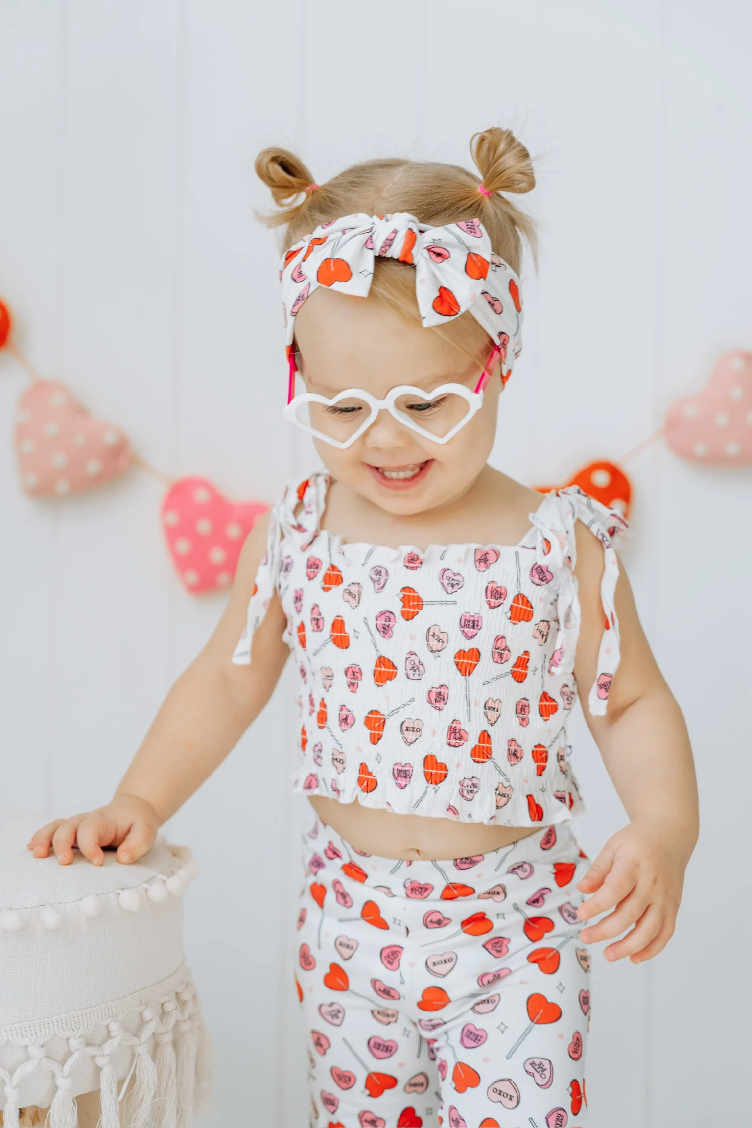 EXCLUSIVE BE MINE DREAM SMOCKED FLARE SET - Image 6