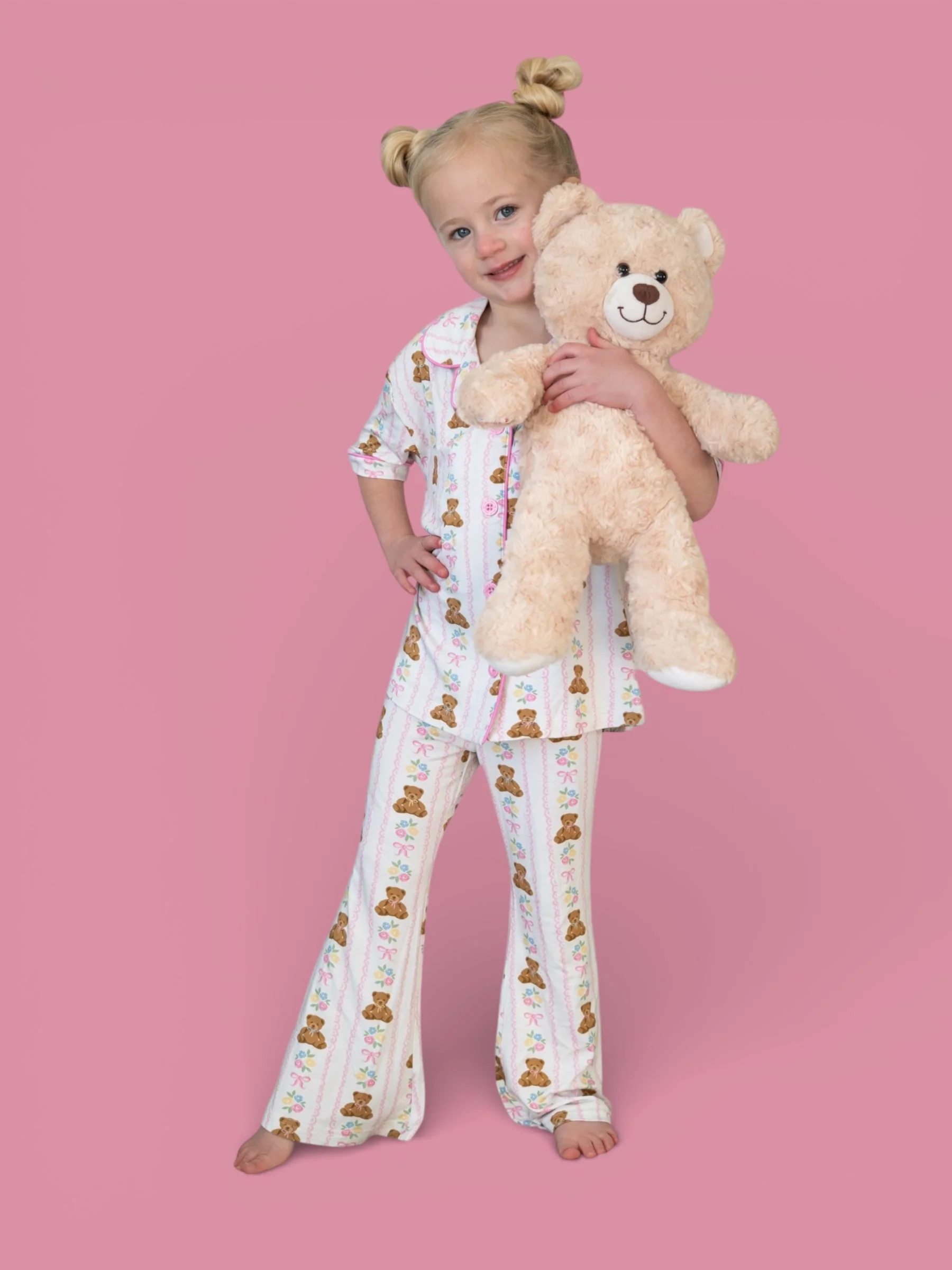 BEAR-Y BLOSSOMS DREAM GIRL'S FLARE SET - Image 9