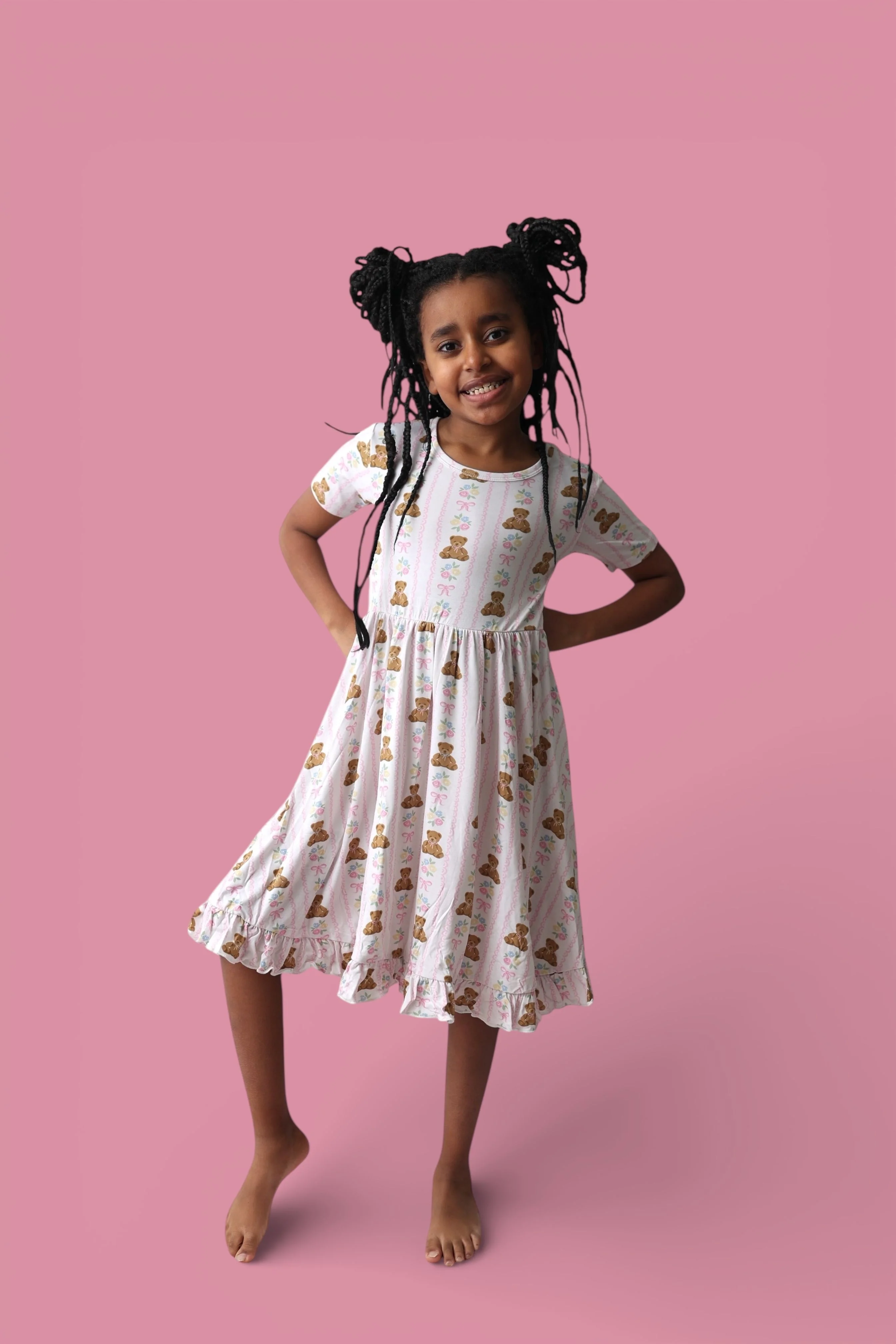 BEAR-Y BLOSSOMS DREAM RUFFLE DRESS - Image 14