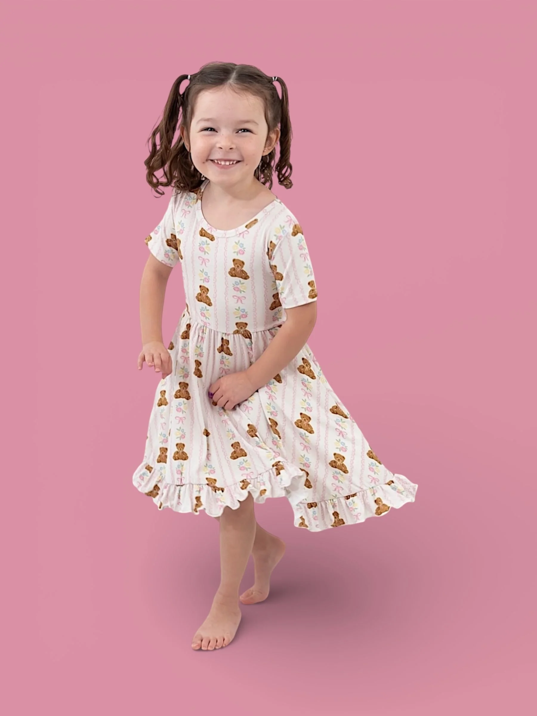BEAR-Y BLOSSOMS DREAM RUFFLE DRESS - Image 15