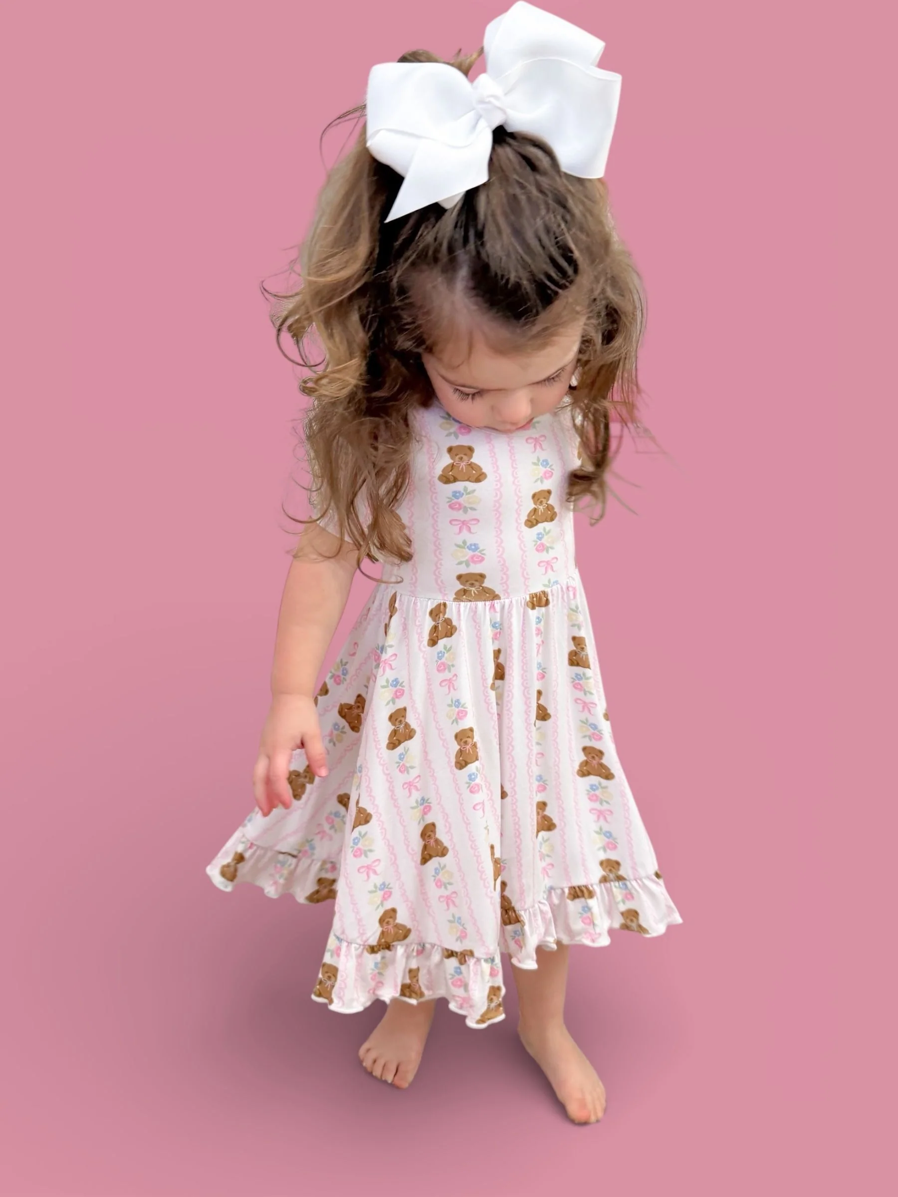 BEAR-Y BLOSSOMS DREAM RUFFLE DRESS - Image 16