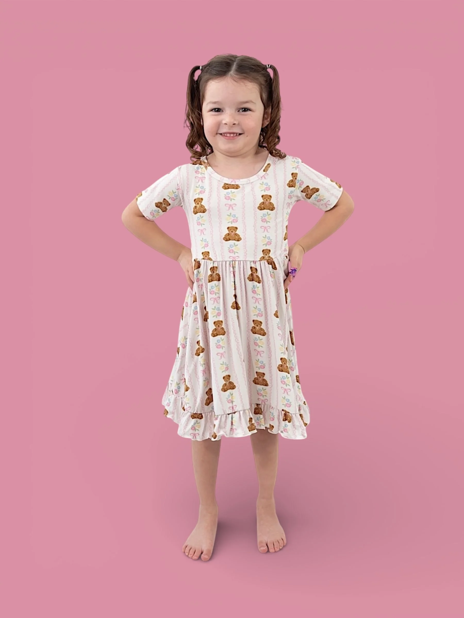 BEAR-Y BLOSSOMS DREAM RUFFLE DRESS - Image 17