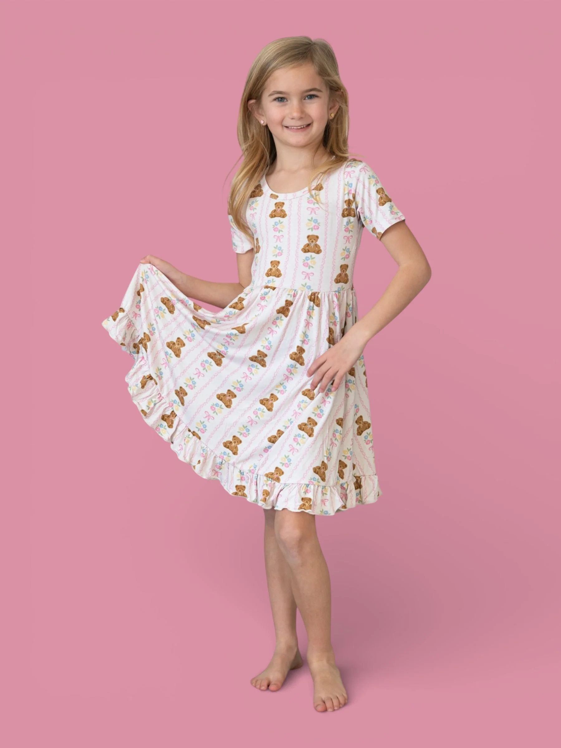 BEAR-Y BLOSSOMS DREAM RUFFLE DRESS - Image 18