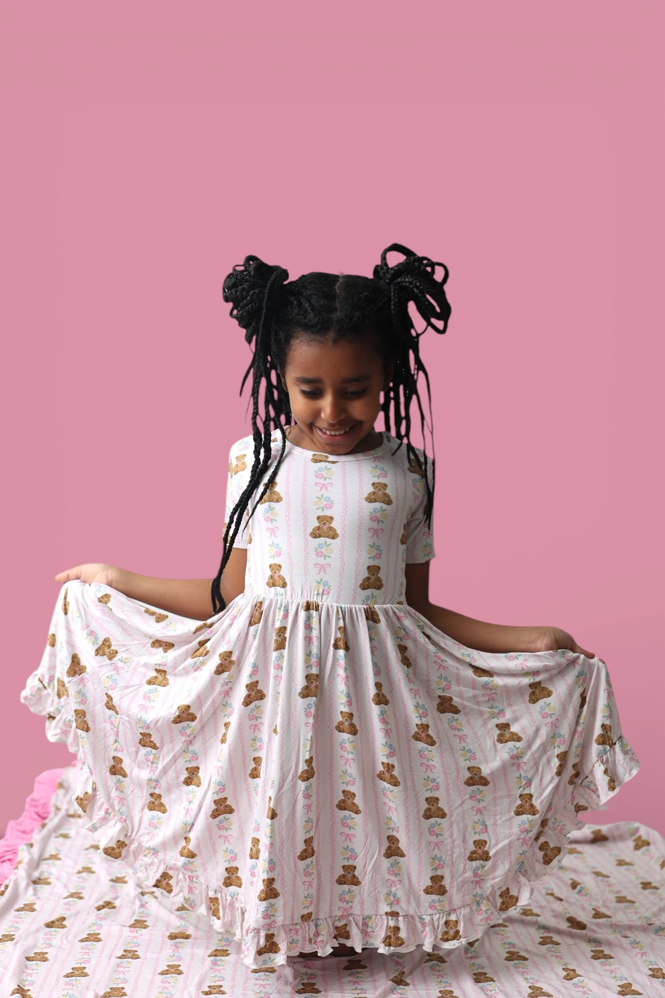 BEAR-Y BLOSSOMS DREAM RUFFLE DRESS - Image 19