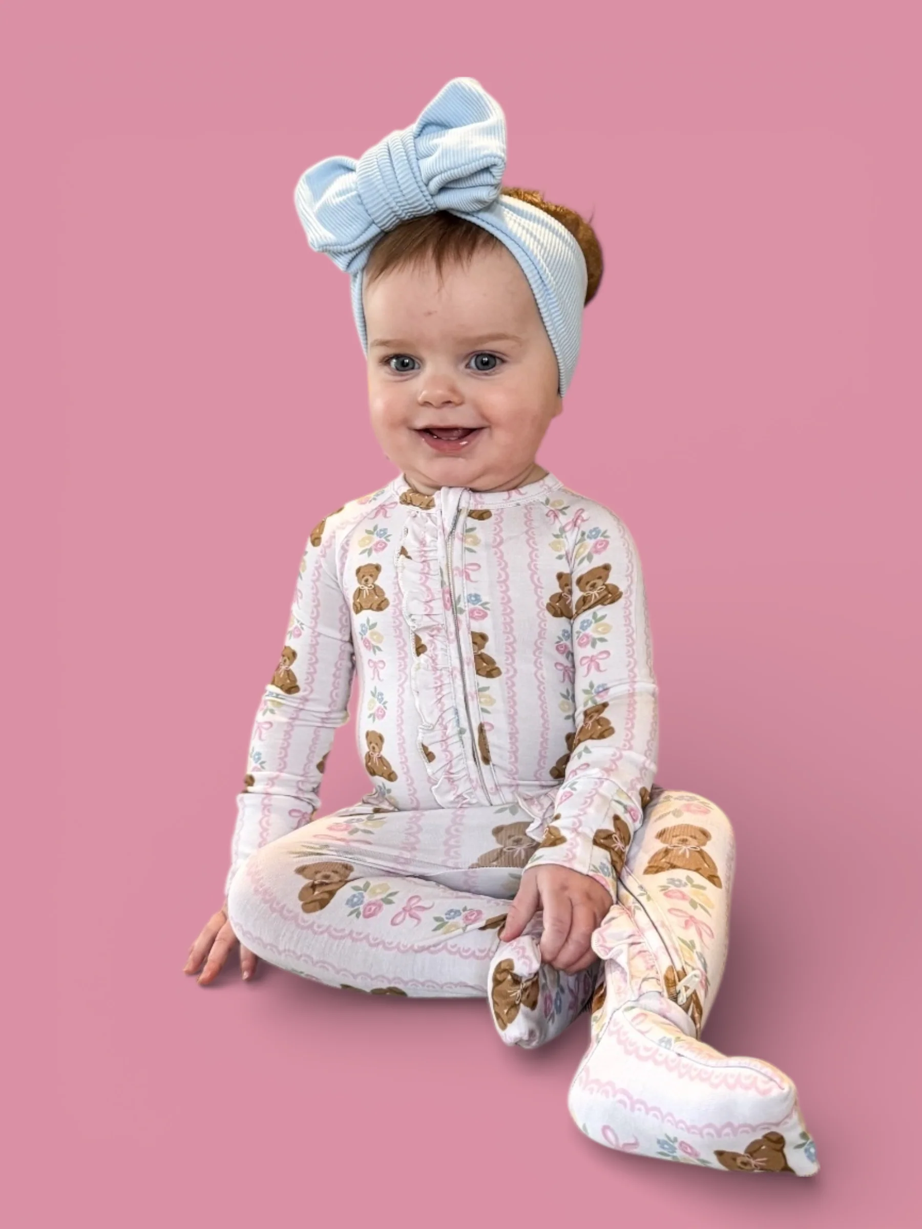 BEAR-Y BLOSSOMS DREAM RUFFLE ROMPER - Image 16