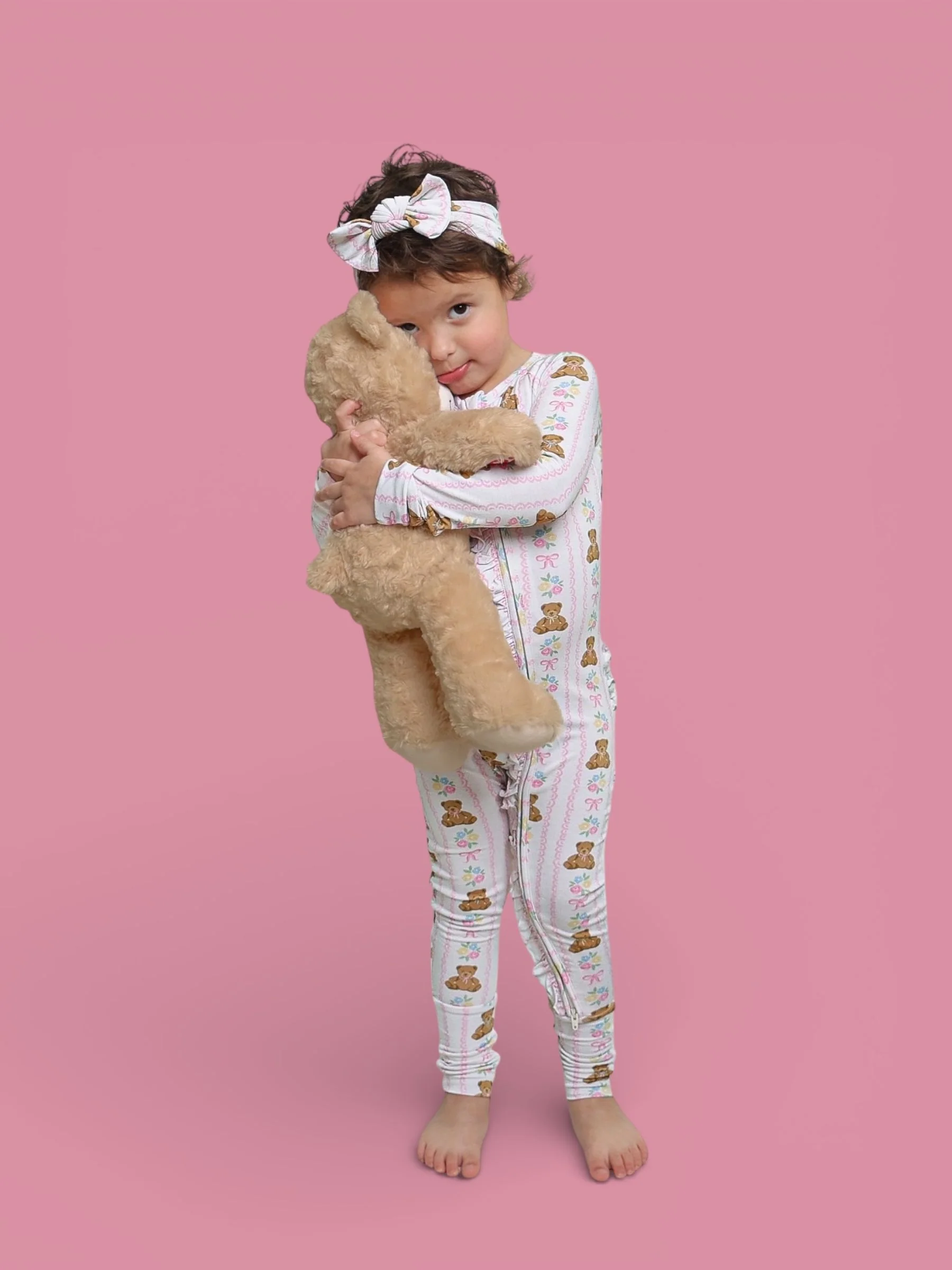 BEAR-Y BLOSSOMS DREAM RUFFLE ROMPER - Image 6