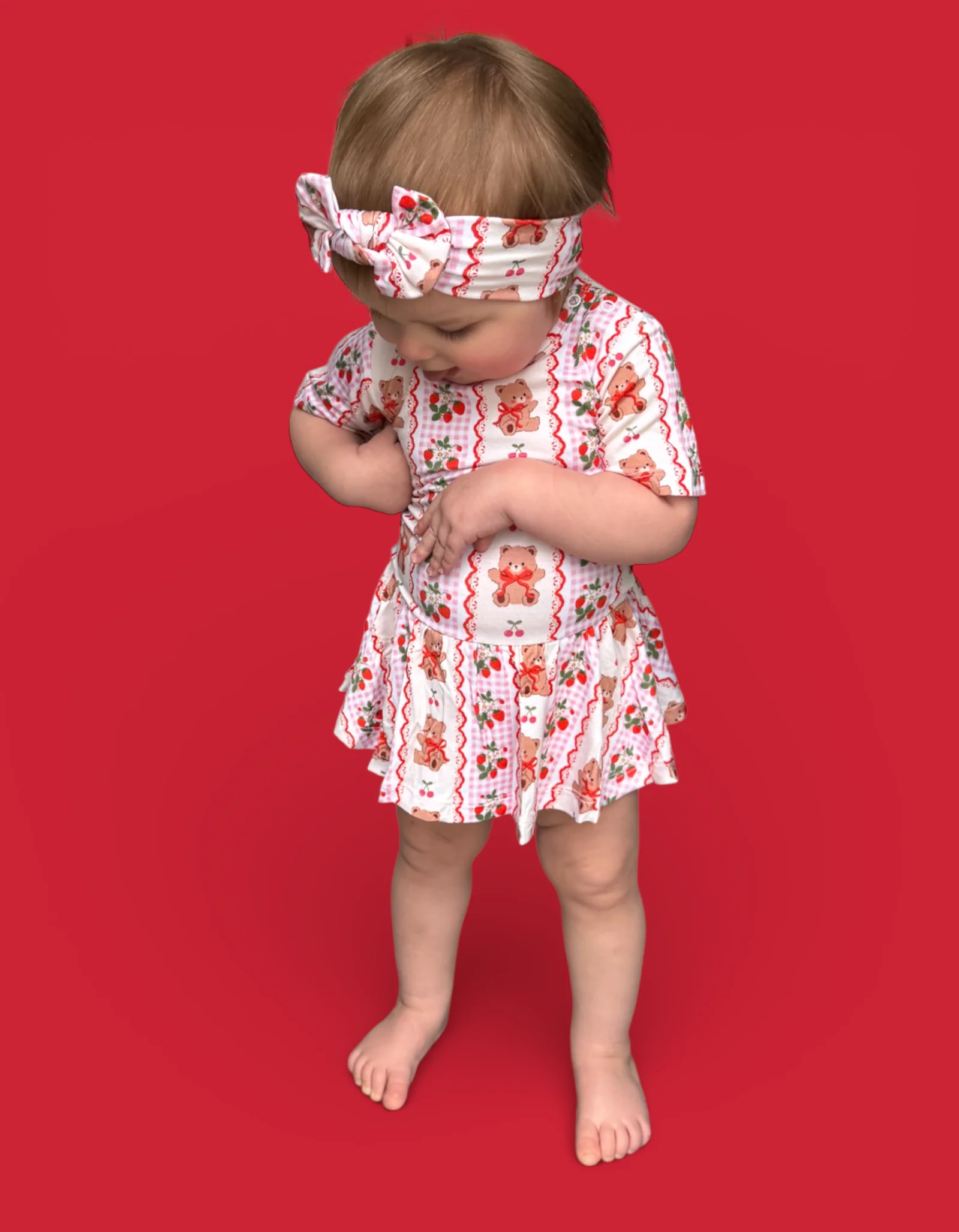 BERRY BEAR BLISS DREAM BODYSUIT DRESS - Image 9