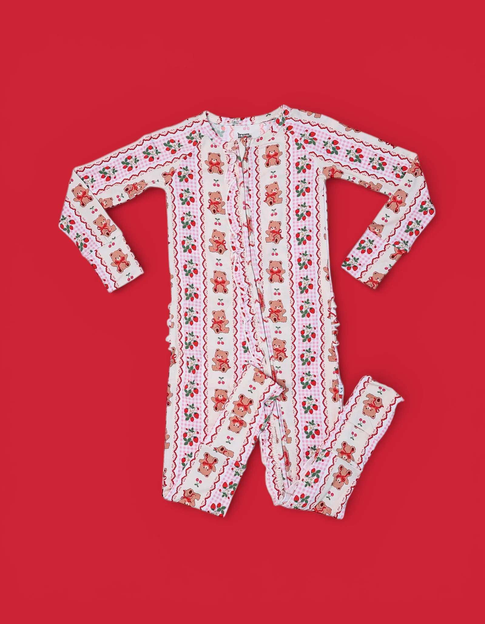 BERRY BEAR BLISS DREAM RUFFLE ROMPER - Image 2