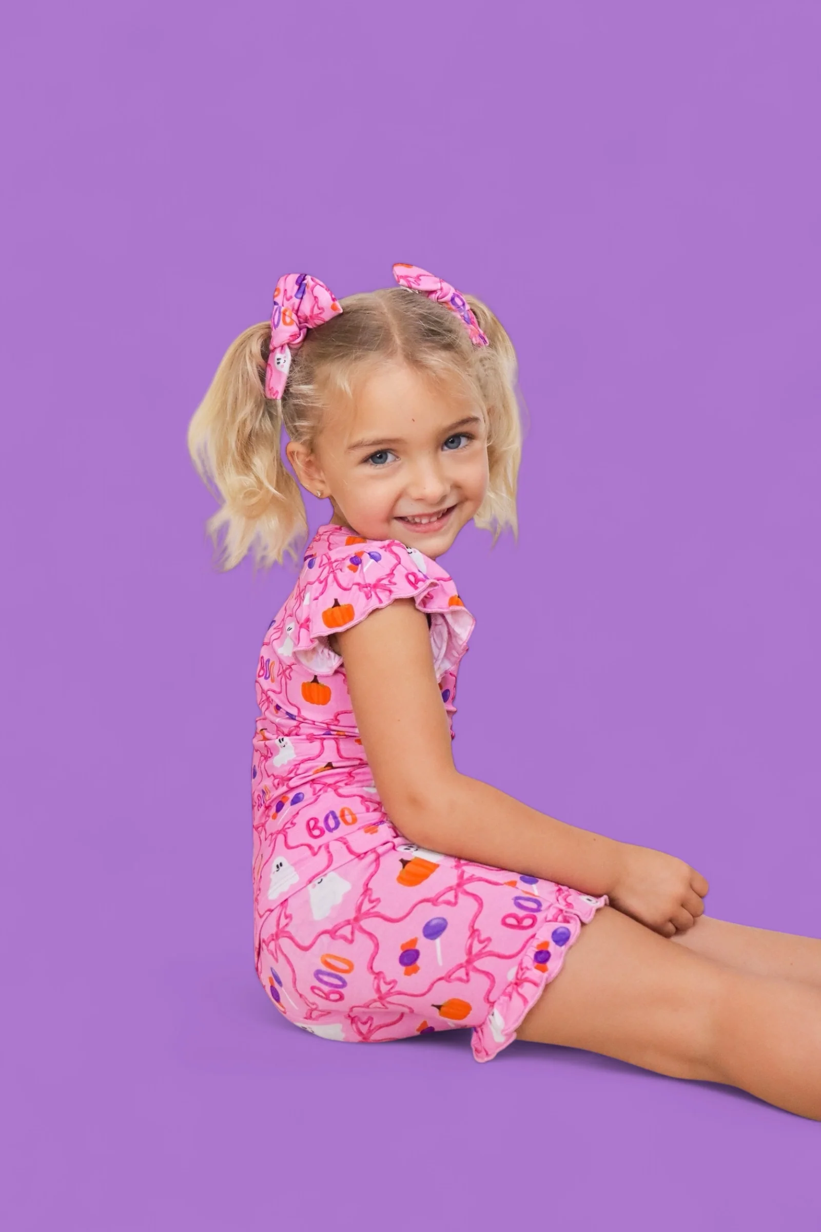 BERRY SWEET BOO DREAM RUFFLE SHORT SET - Image 10
