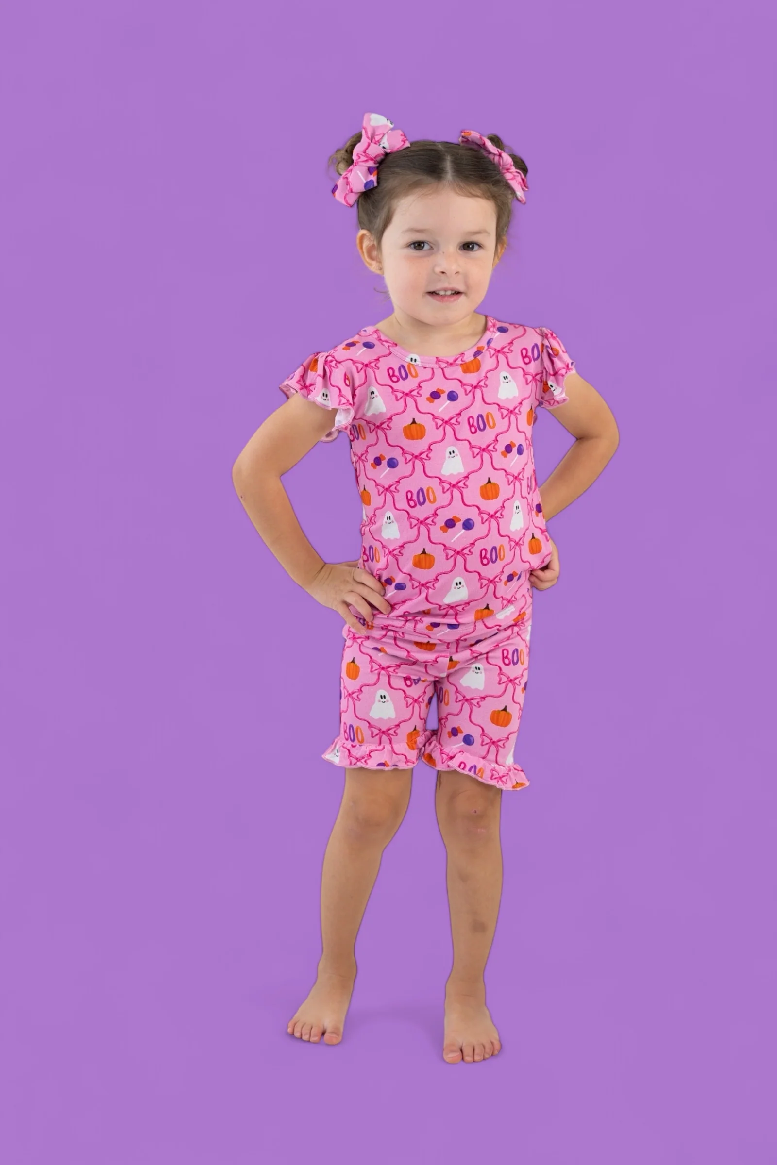 BERRY SWEET BOO DREAM RUFFLE SHORT SET - Image 11