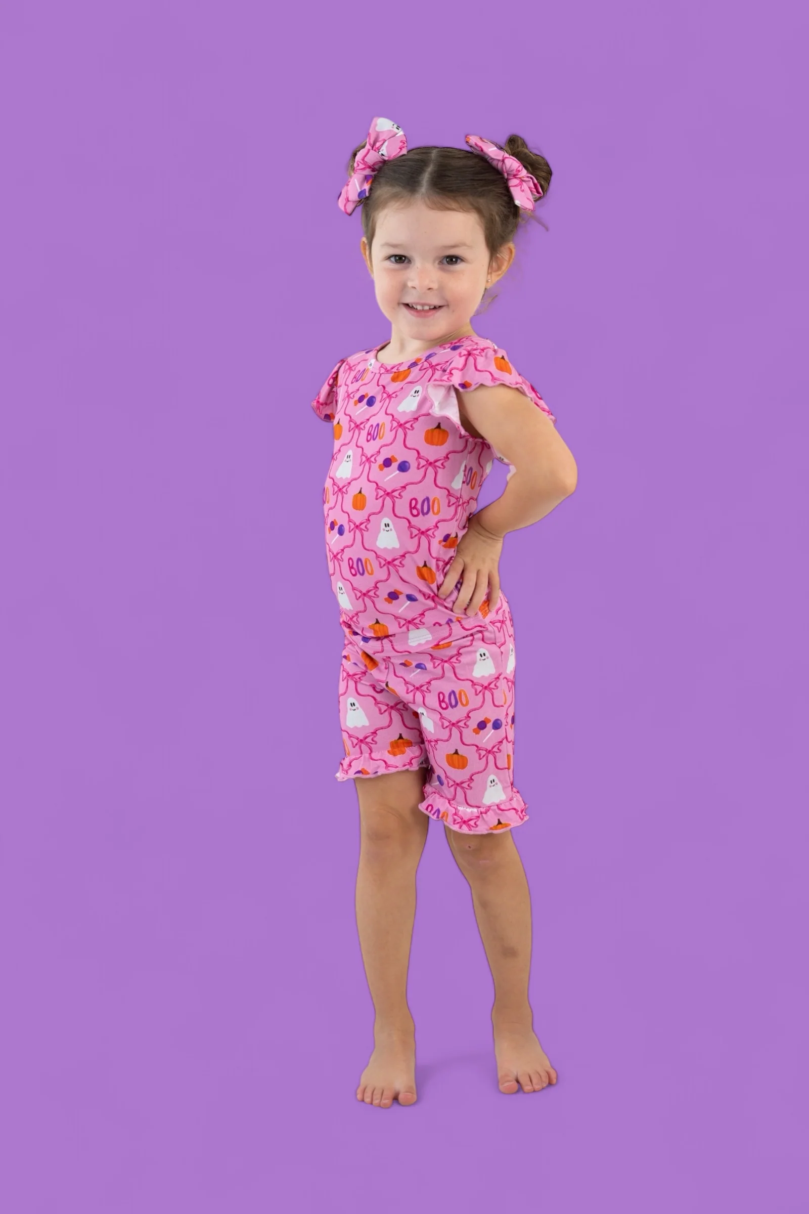 BERRY SWEET BOO DREAM RUFFLE SHORT SET - Image 12
