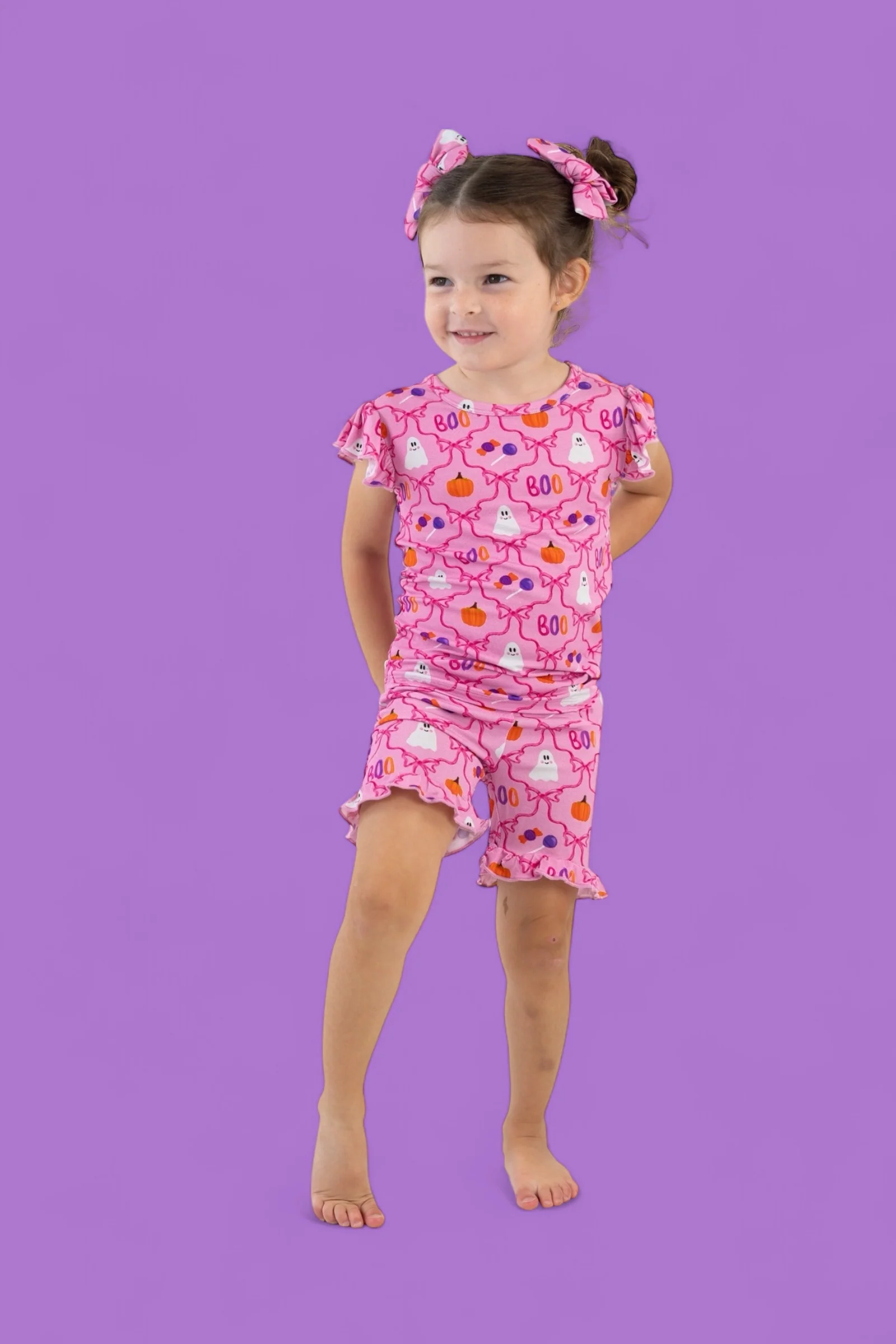 BERRY SWEET BOO DREAM RUFFLE SHORT SET - Image 13