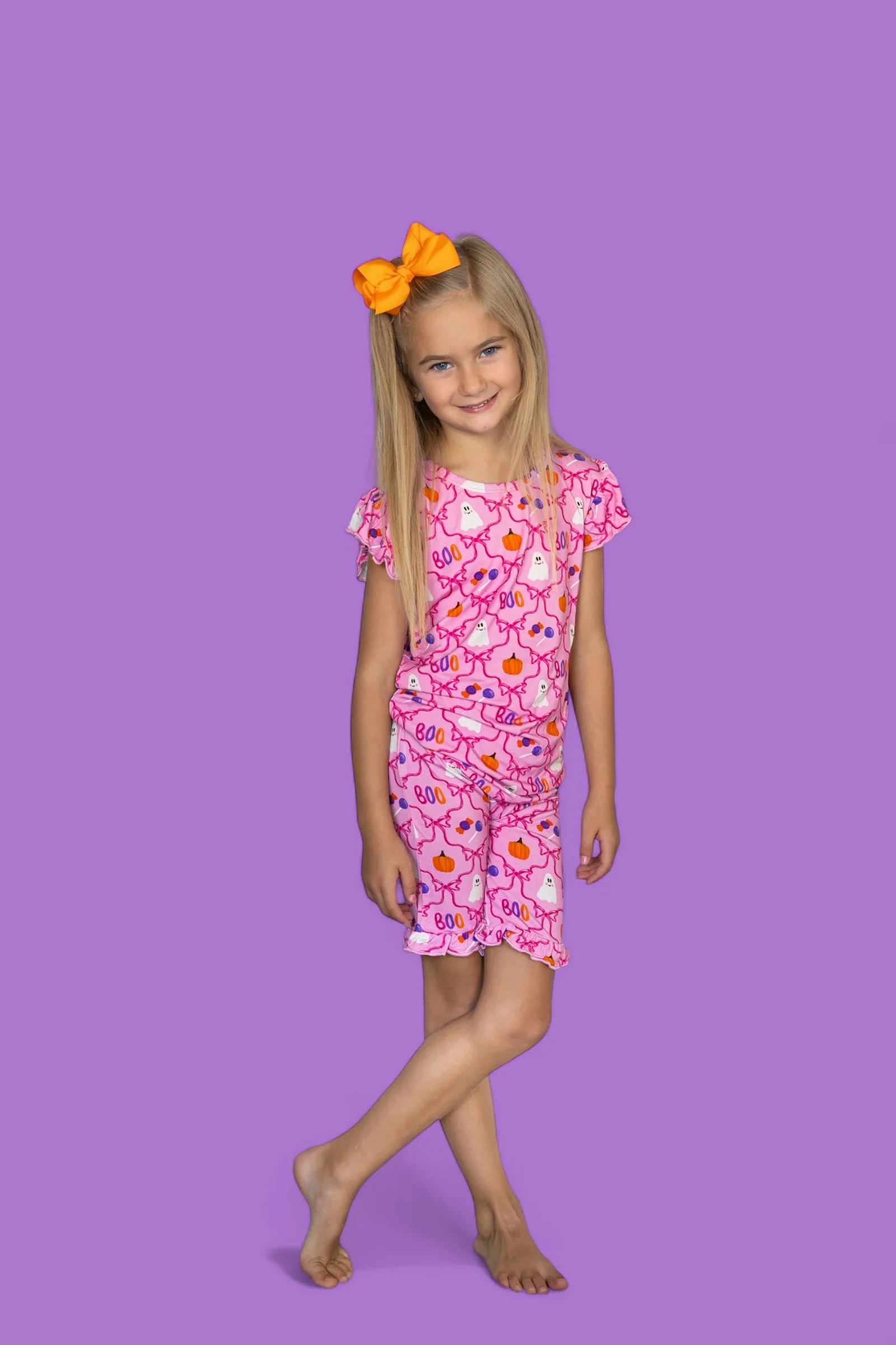 BERRY SWEET BOO DREAM RUFFLE SHORT SET - Image 5