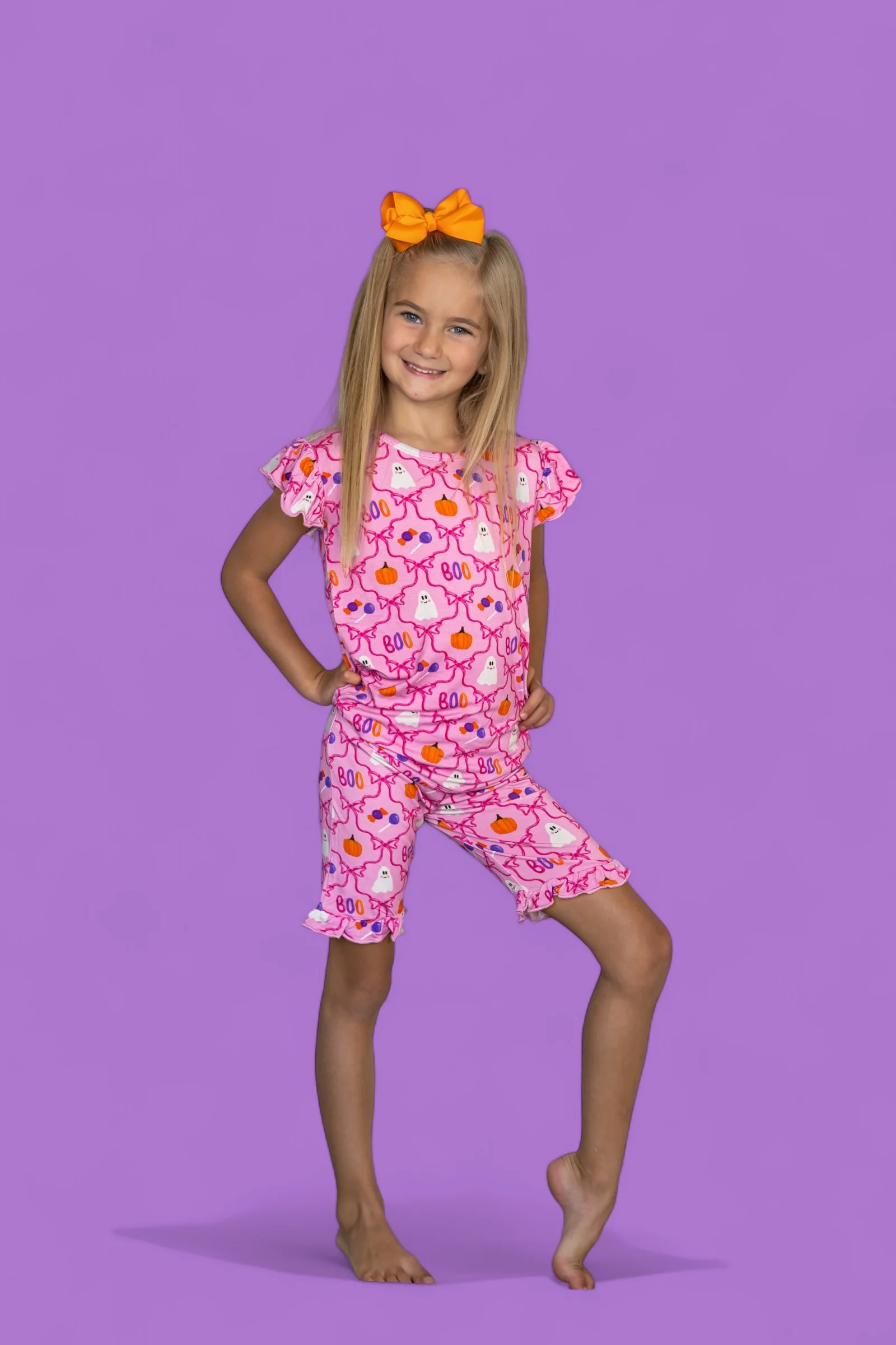 BERRY SWEET BOO DREAM RUFFLE SHORT SET - Image 6