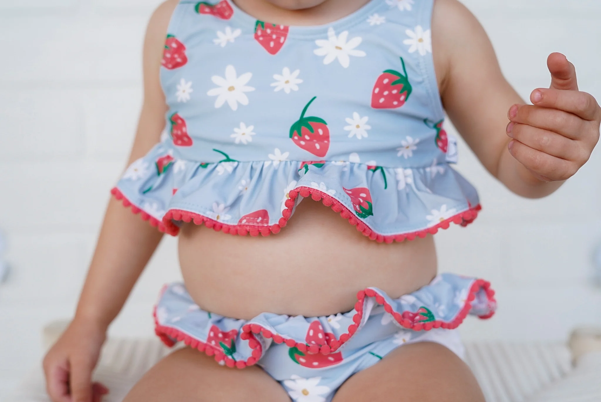 BERRY SWEET DREAMZZZ TANKINI TWO PIECE SWIM SUIT - Image 4