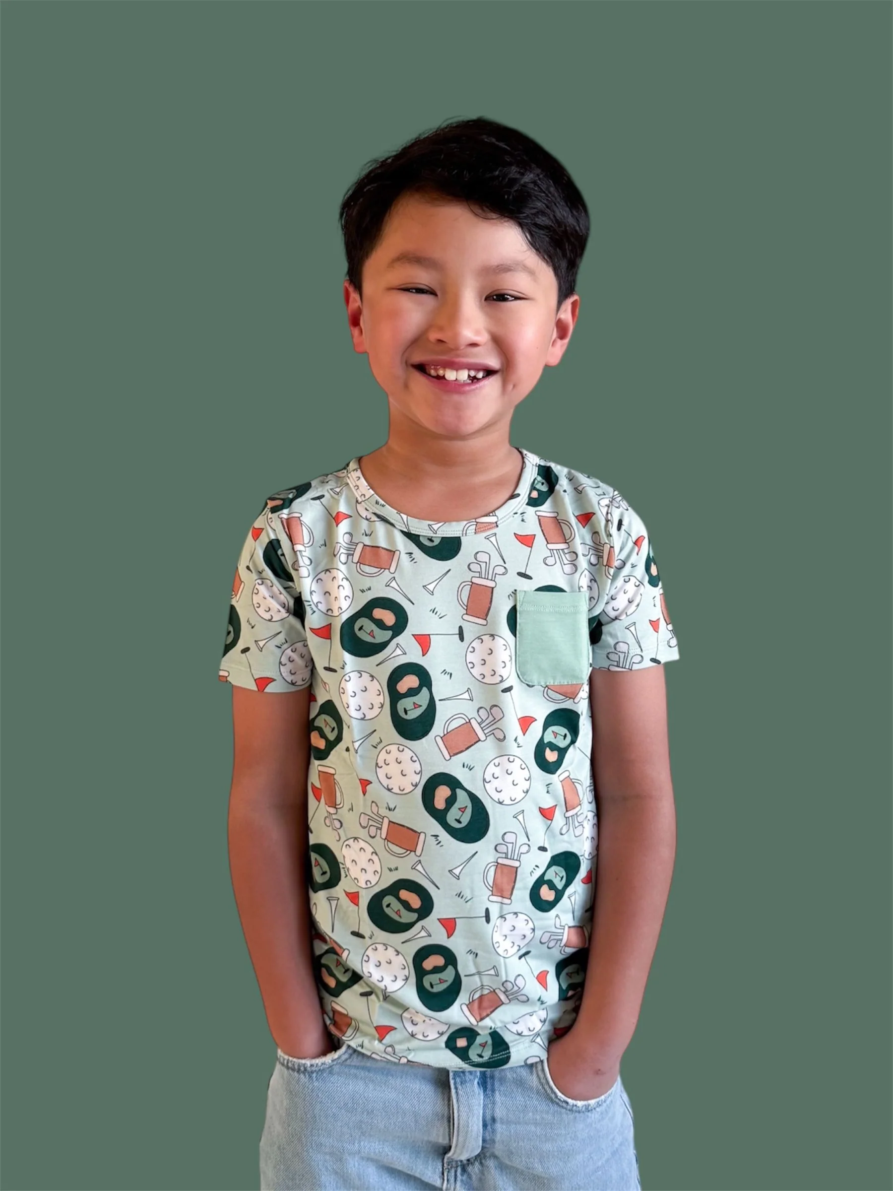 BIRDIE & BOGEYS DREAM POCKET TEE - Image 2