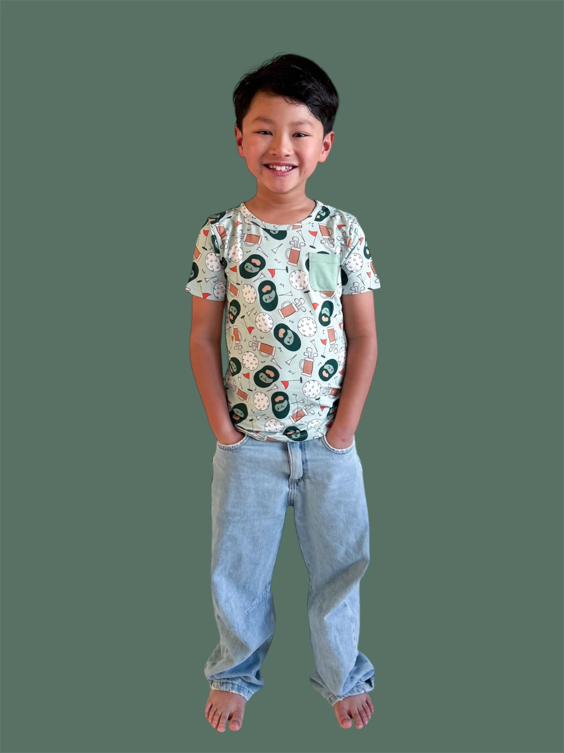 BIRDIE & BOGEYS DREAM POCKET TEE - Image 4