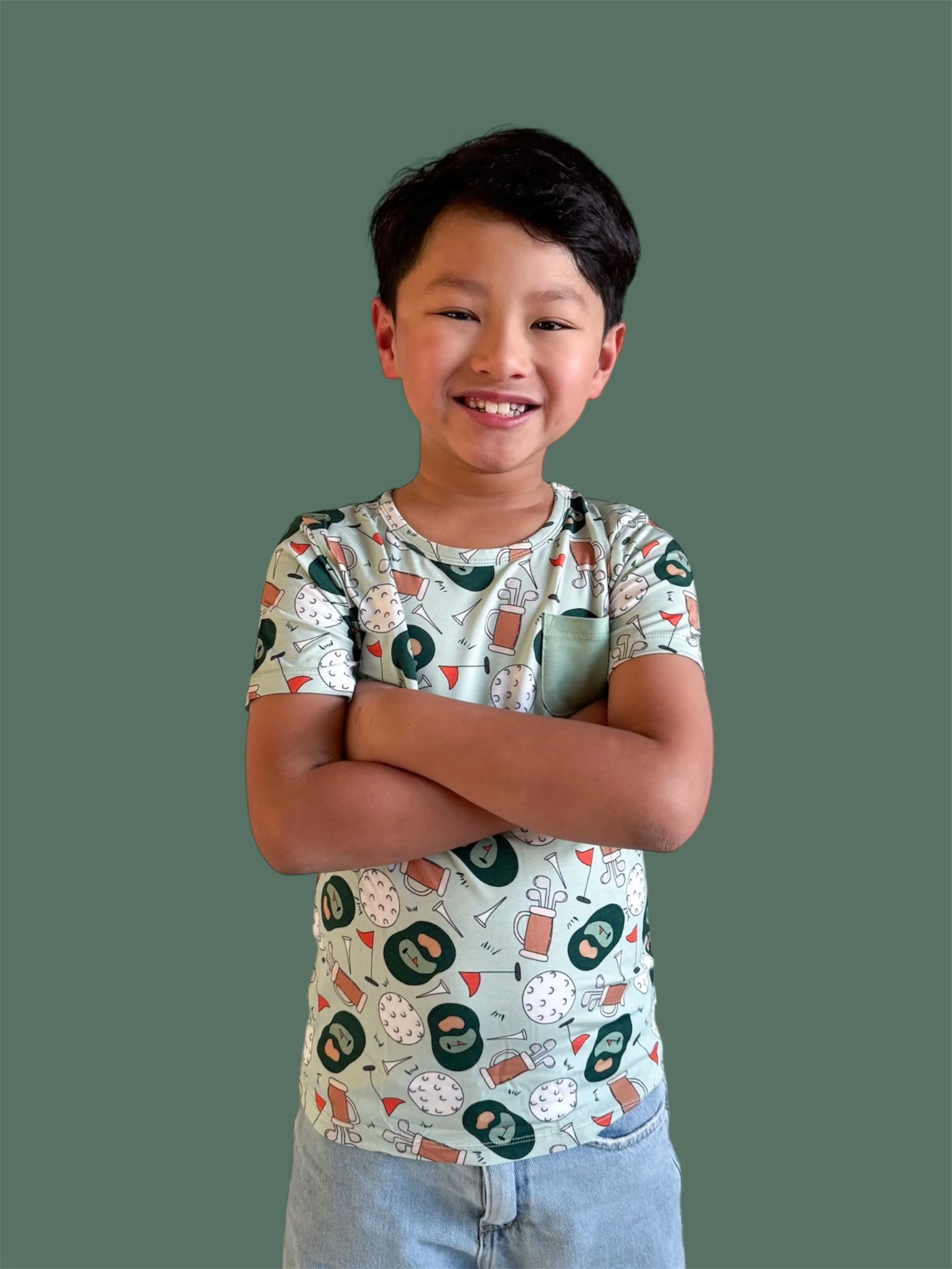BIRDIE & BOGEYS DREAM POCKET TEE - Image 6