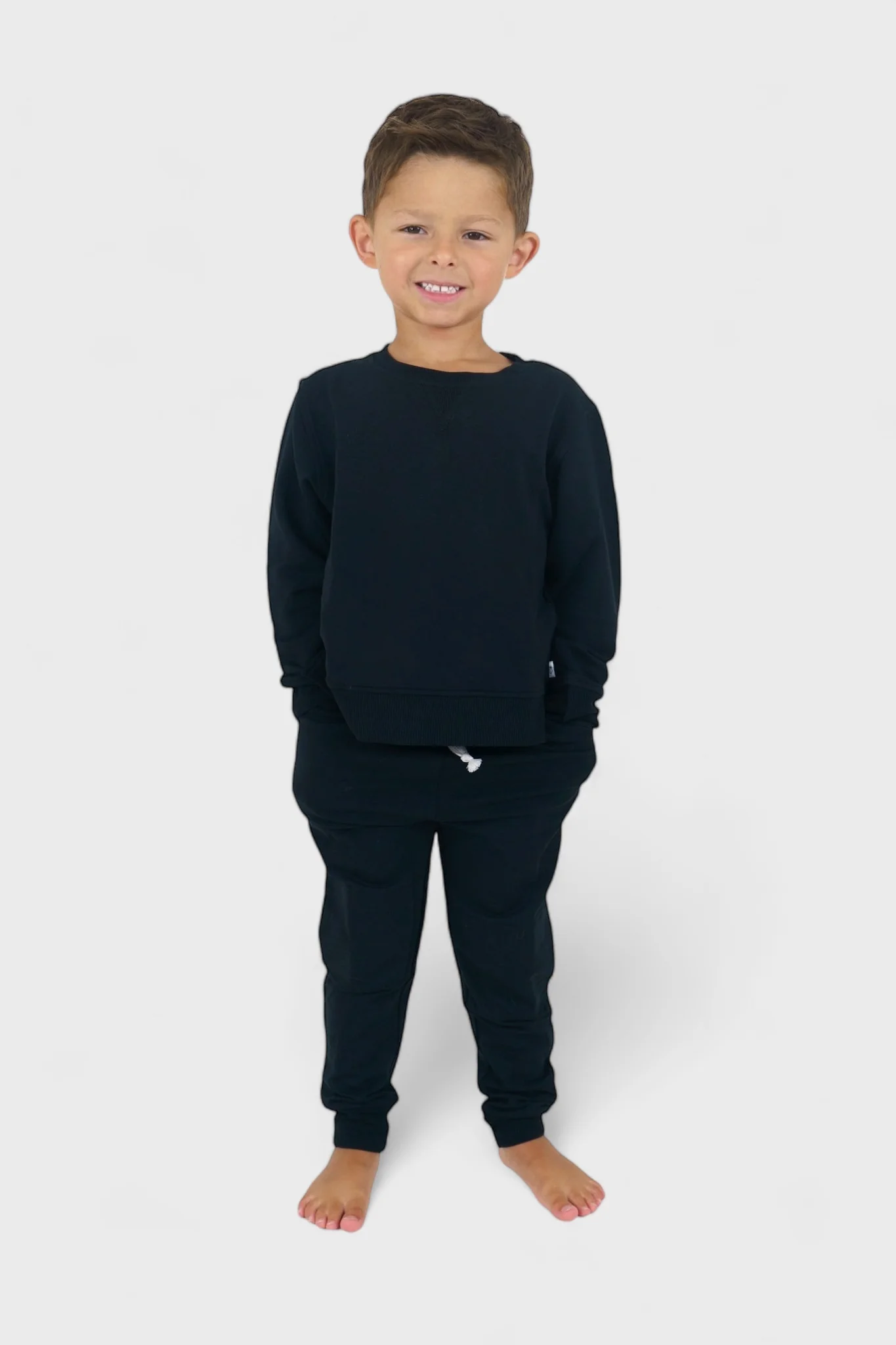 BLACK TERRY DREAM PULLOVER - Image 18