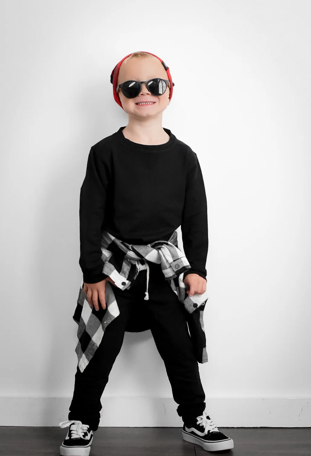 BLACK TERRY DREAM PULLOVER - Image 3