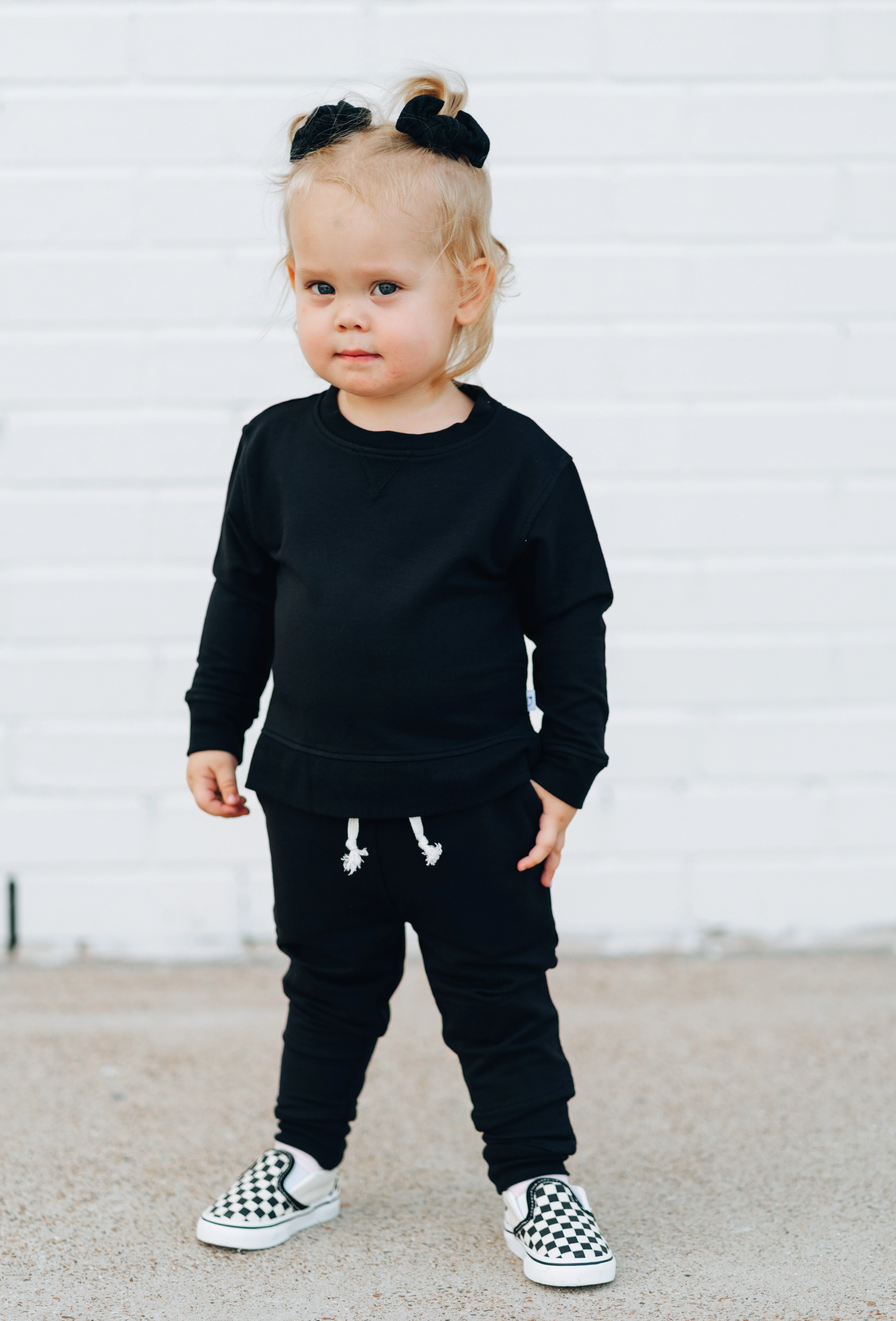 BLACK TERRY DREAM PULLOVER - Image 6