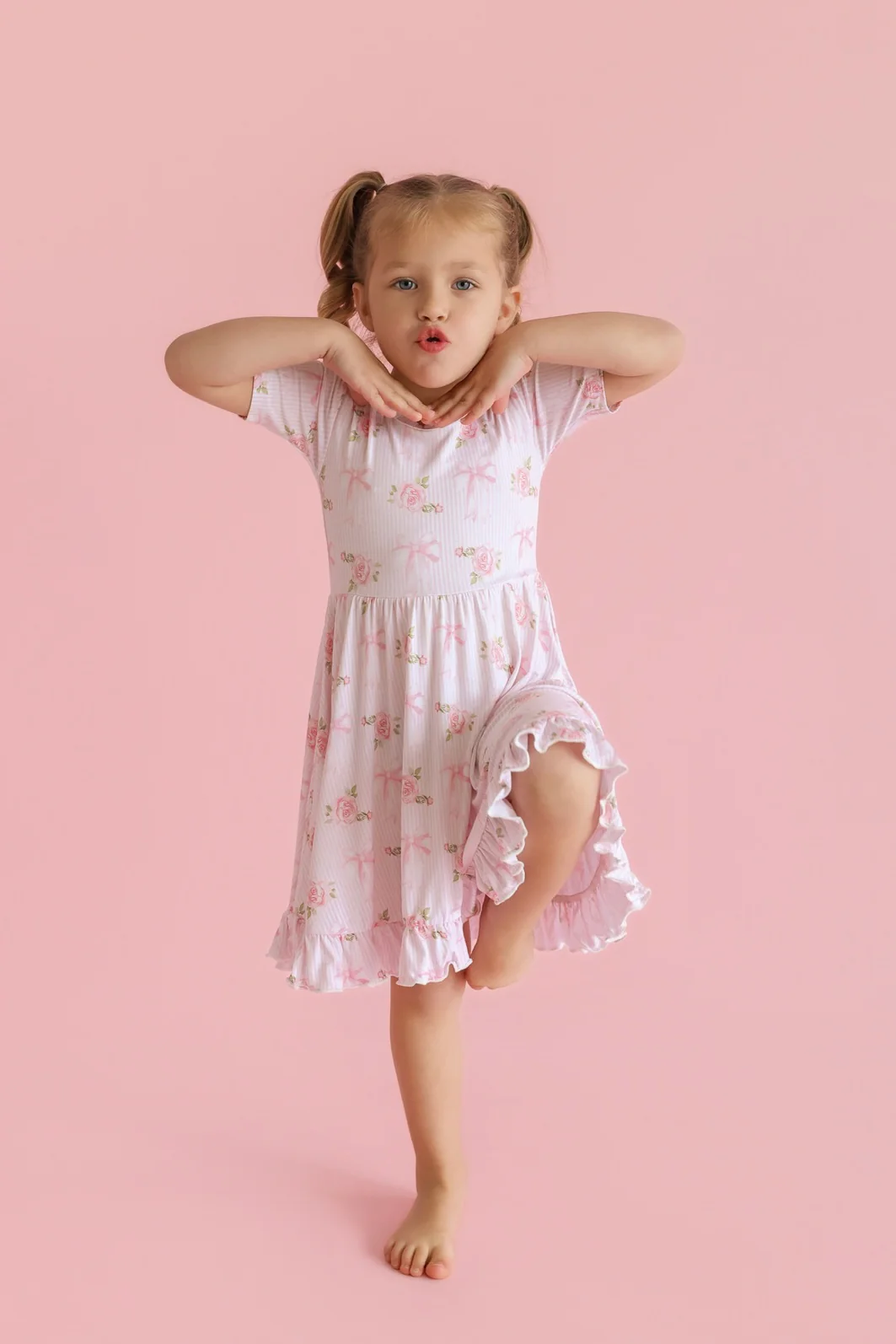 BLOOM & BOW DREAM RUFFLE DRESS