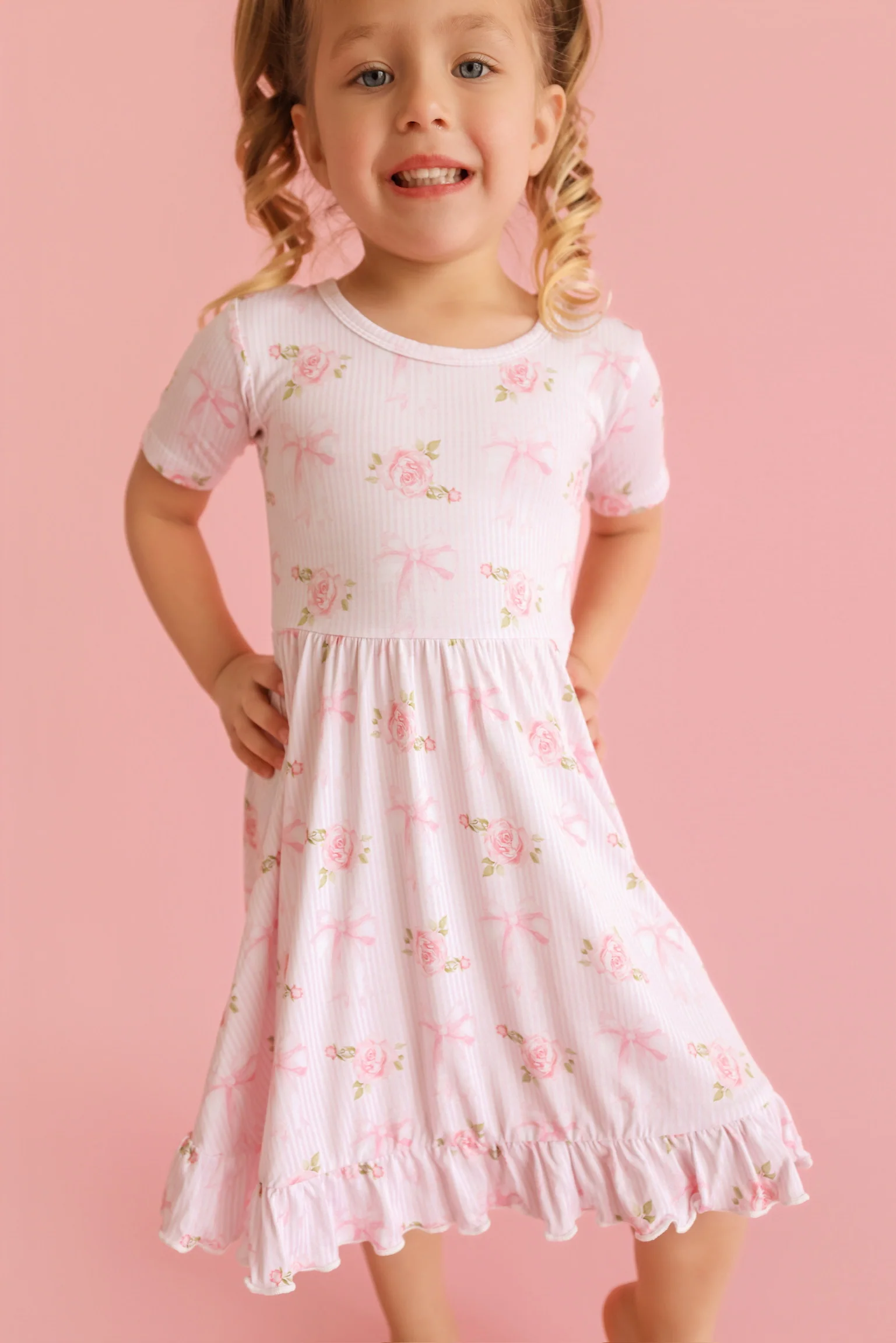 BLOOM & BOW DREAM RUFFLE DRESS - Image 3