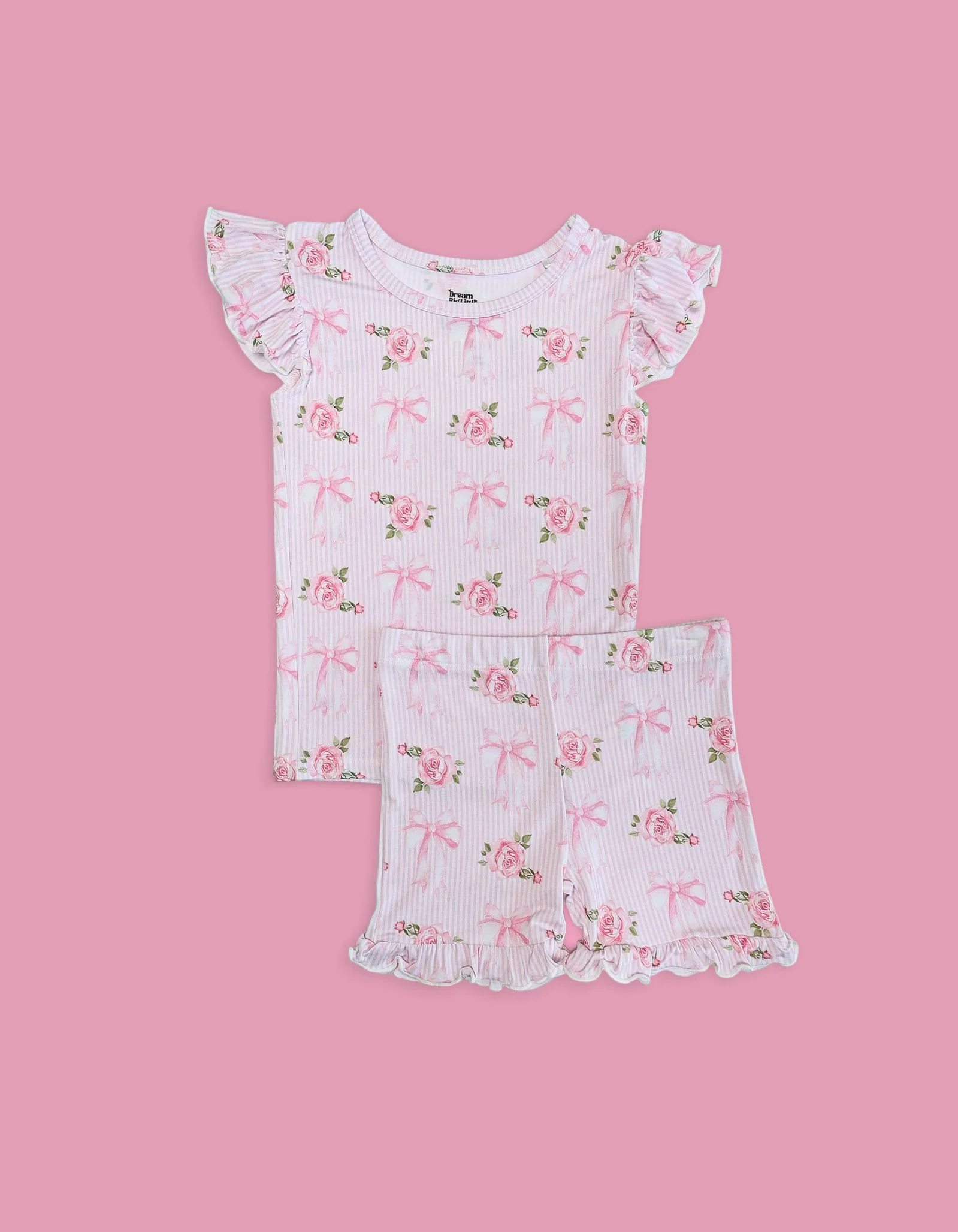 BLOOM & BOW DREAM RUFFLE SHORT SET - Image 2