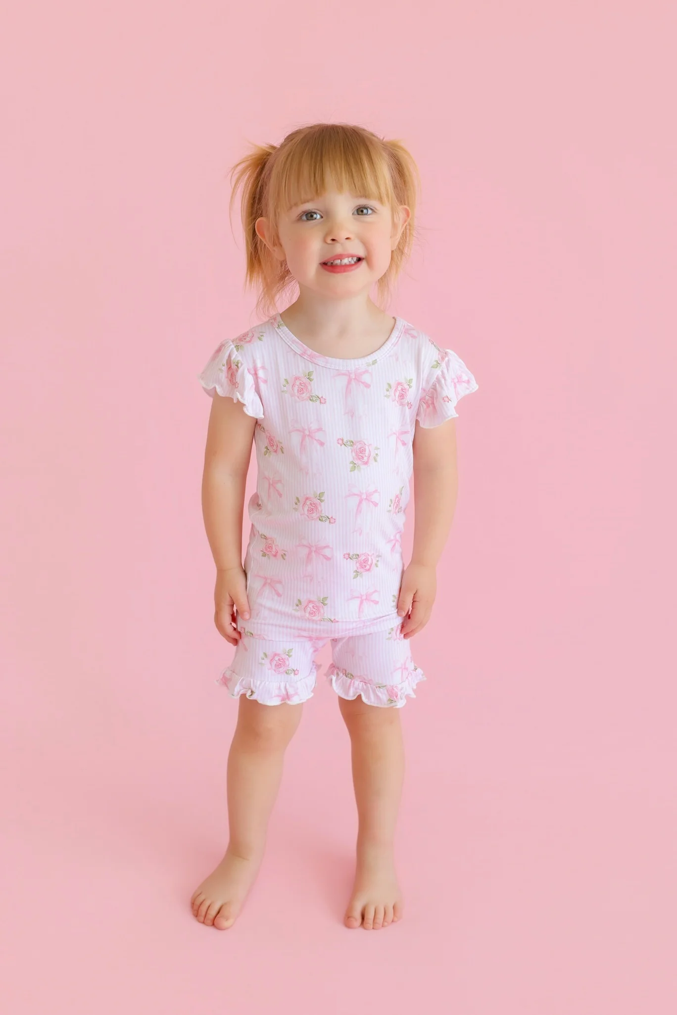 BLOOM & BOW DREAM RUFFLE SHORT SET - Image 3