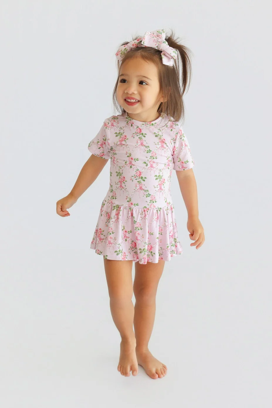 BLOOMING TRELLIS DREAM BODYSUIT DRESS