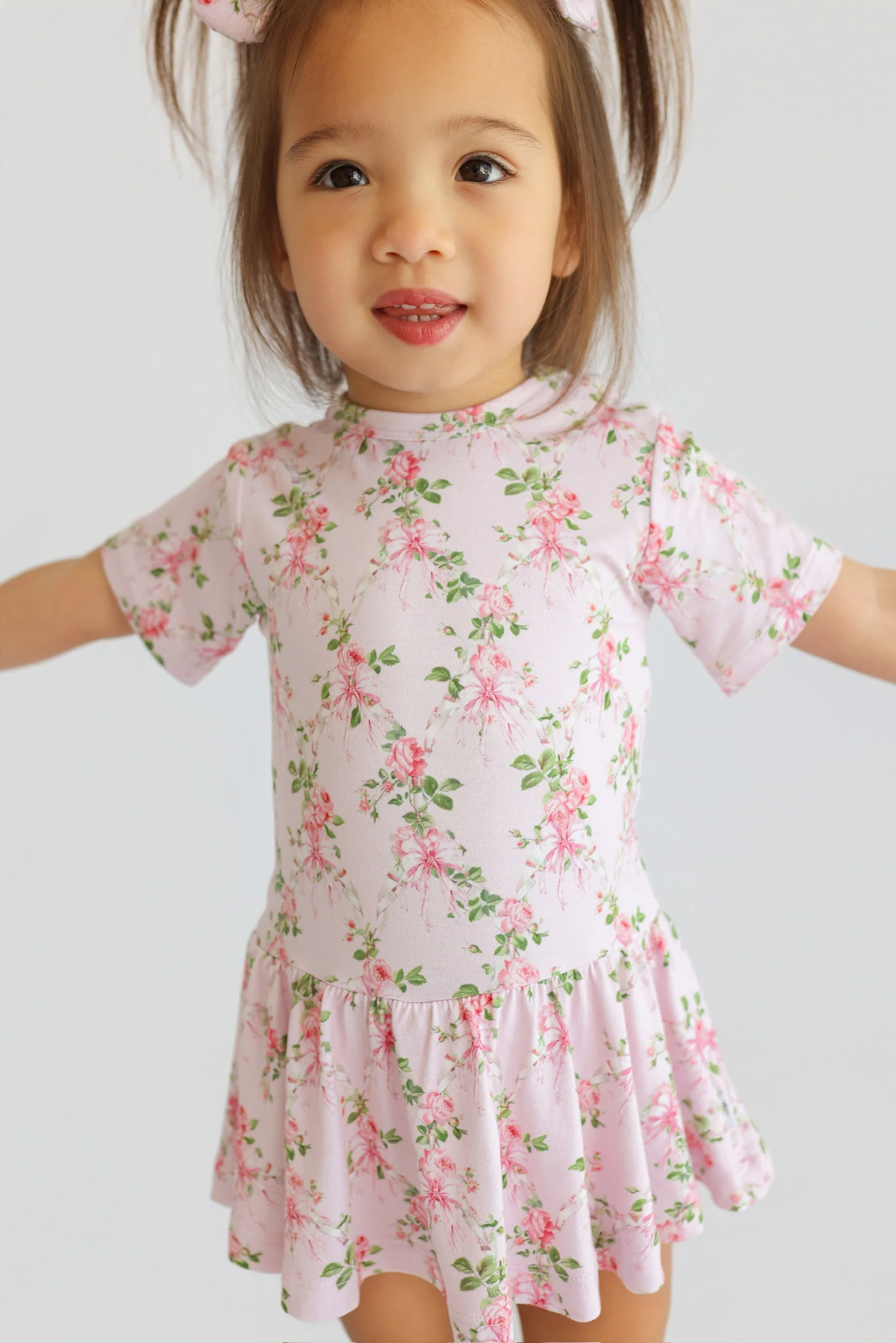 BLOOMING TRELLIS DREAM BODYSUIT DRESS - Image 3