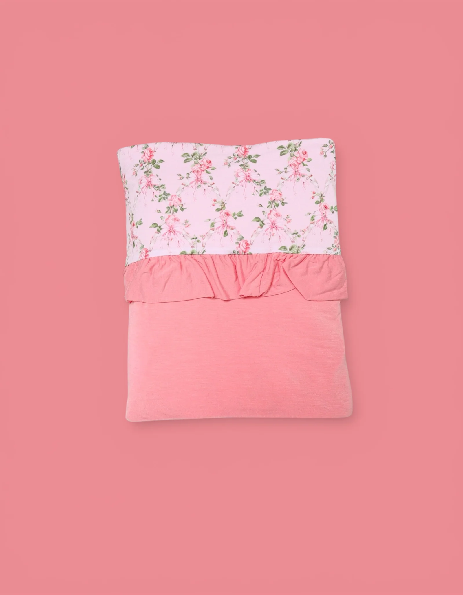 BLOOMING TRELLIS DREAM RUFFLE BLANKET - Image 2