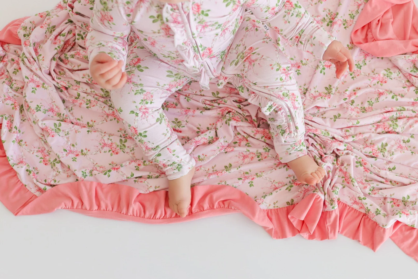 BLOOMING TRELLIS DREAM RUFFLE ROMPER - Image 5