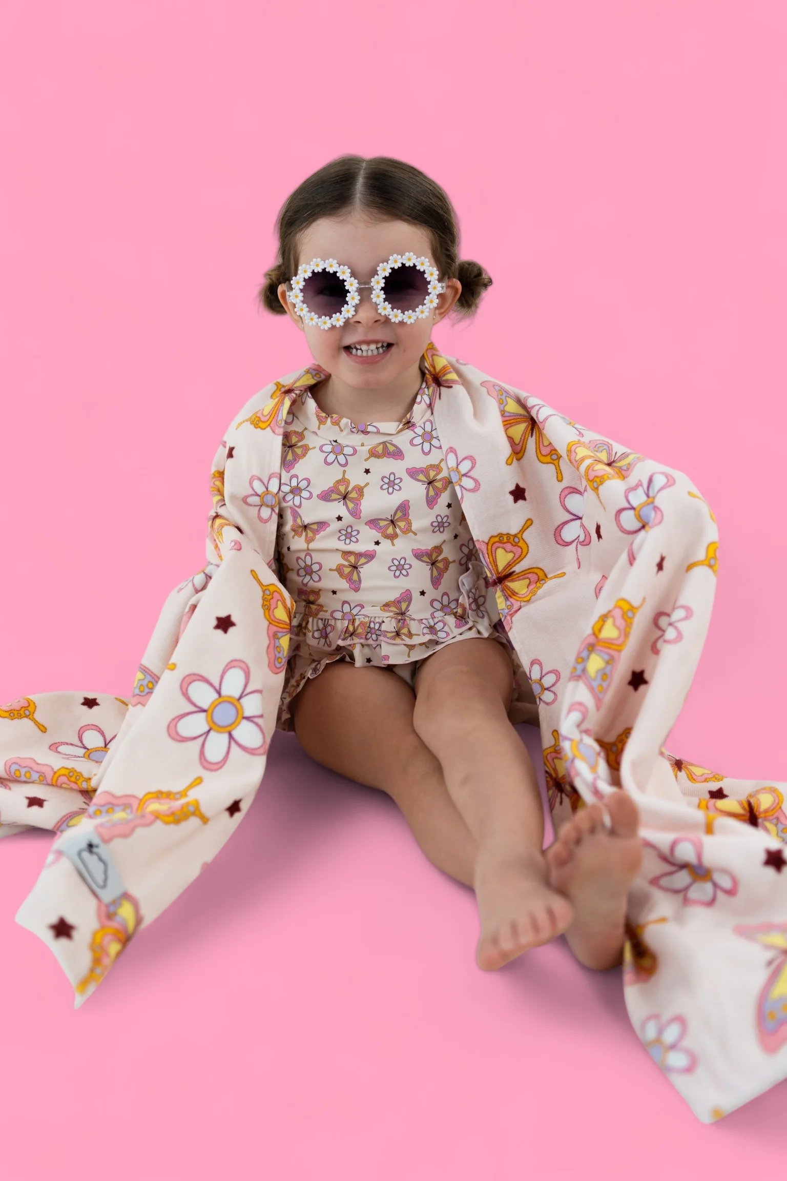 BLOSSOMIN’ BUTTERFLY DREAM TOWEL - Image 17